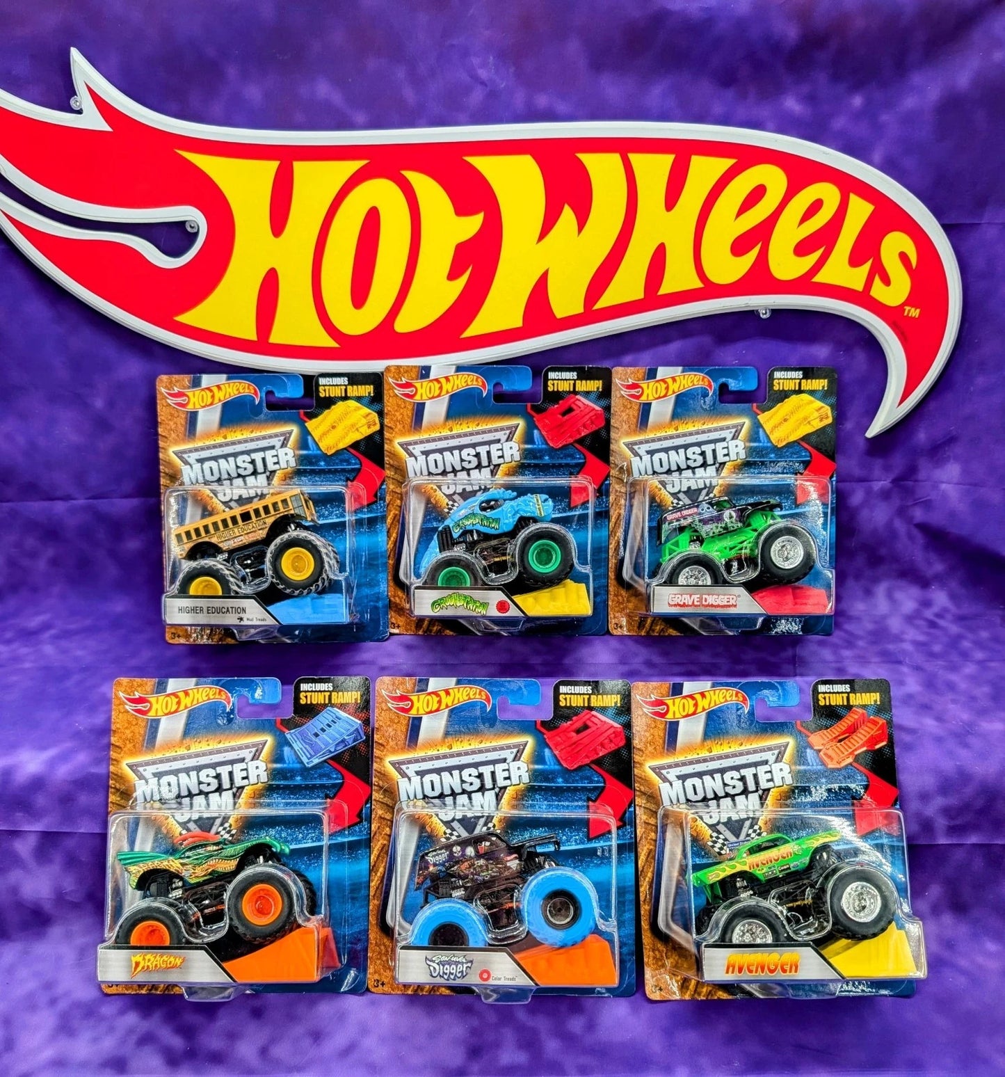 Hot Wheels Monster Jam 2016 - Set of 6