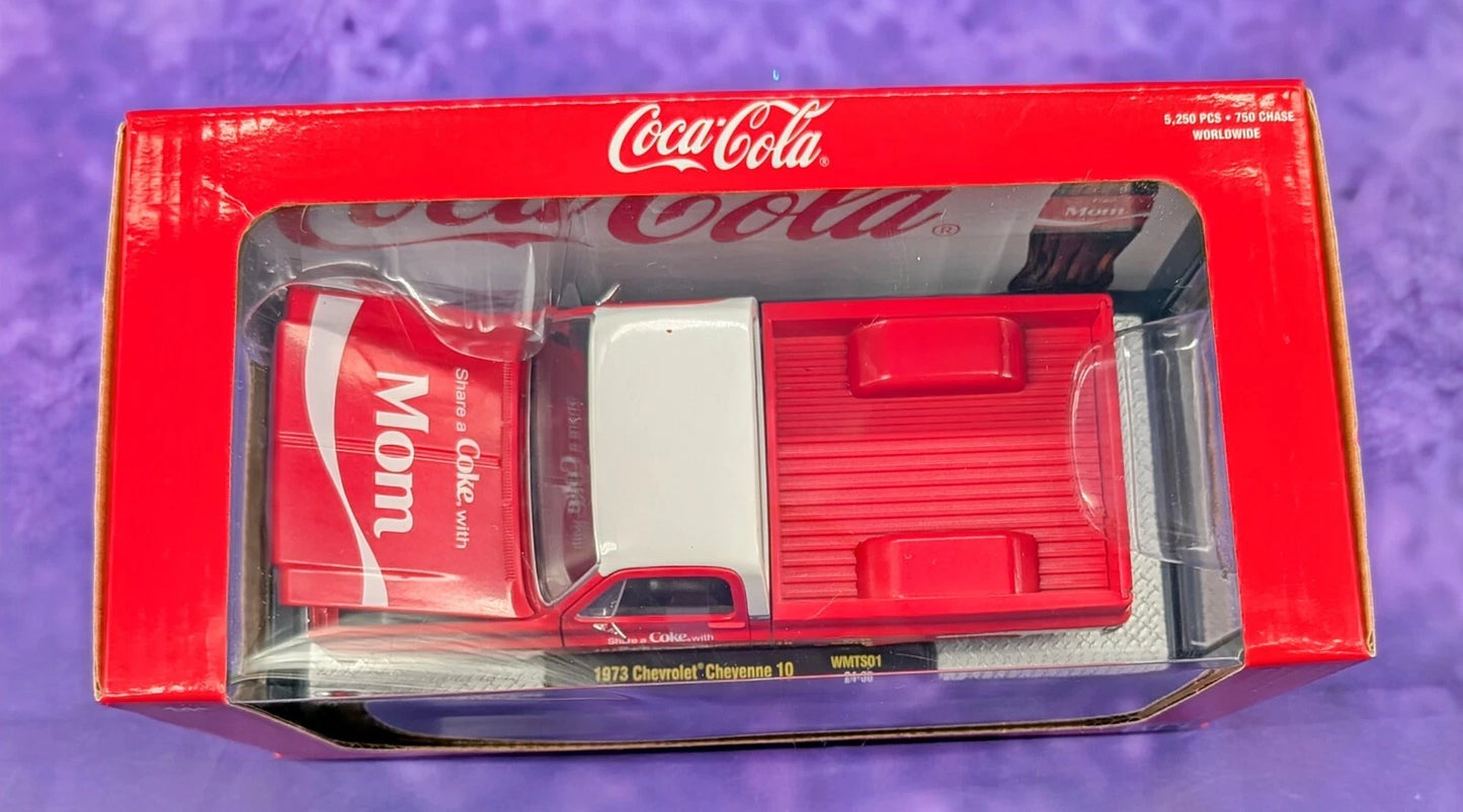 M2 Coca-Cola Mom 1973 Chevrolet Cheyenne 10 Squarebody 1/24 Scale WMTSO1 24-38