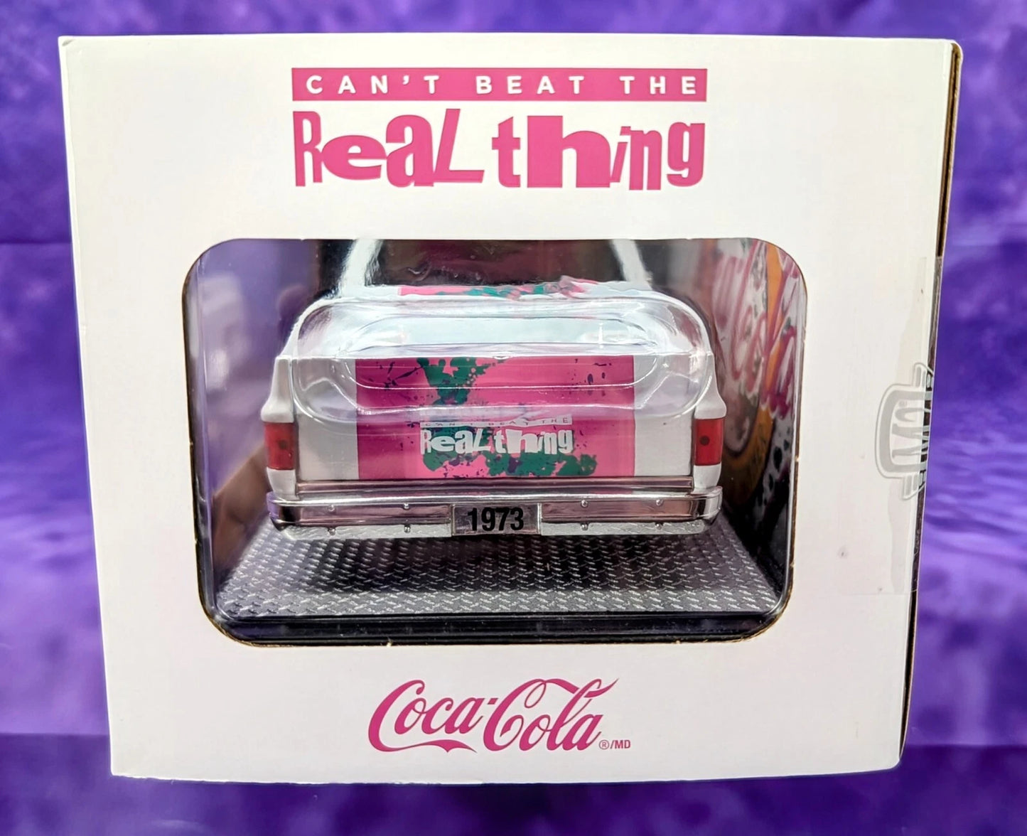M2 Coca-Cola "Can't Beat the Real Thing" 1973 Chevrolet Cheyenne 10 Squarebody 1/24 Scale WMTSO1 24-36