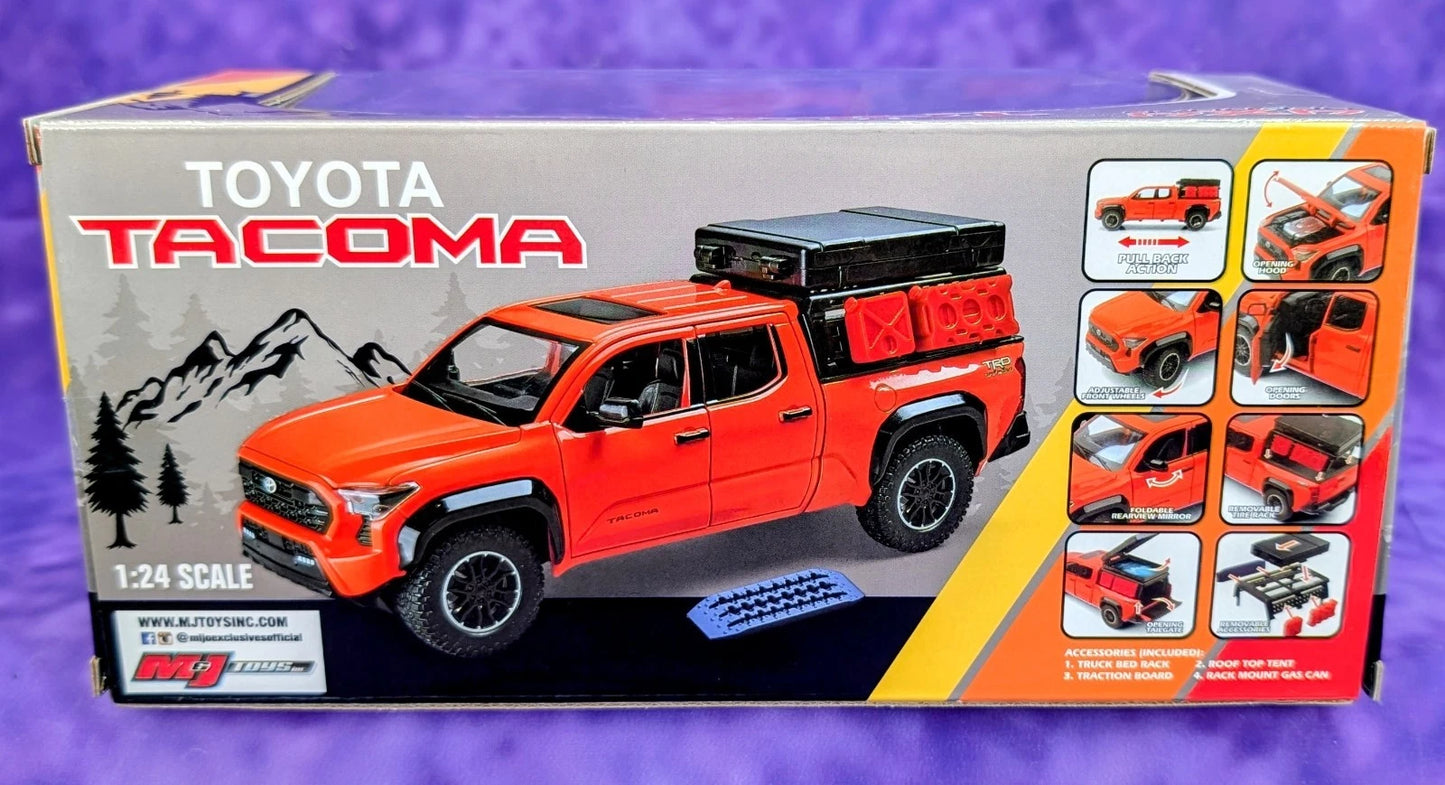 MiJo Exclusives 2024 Toyota Tacoma TRD Off-Road Edition – Octane Orange - 1/24