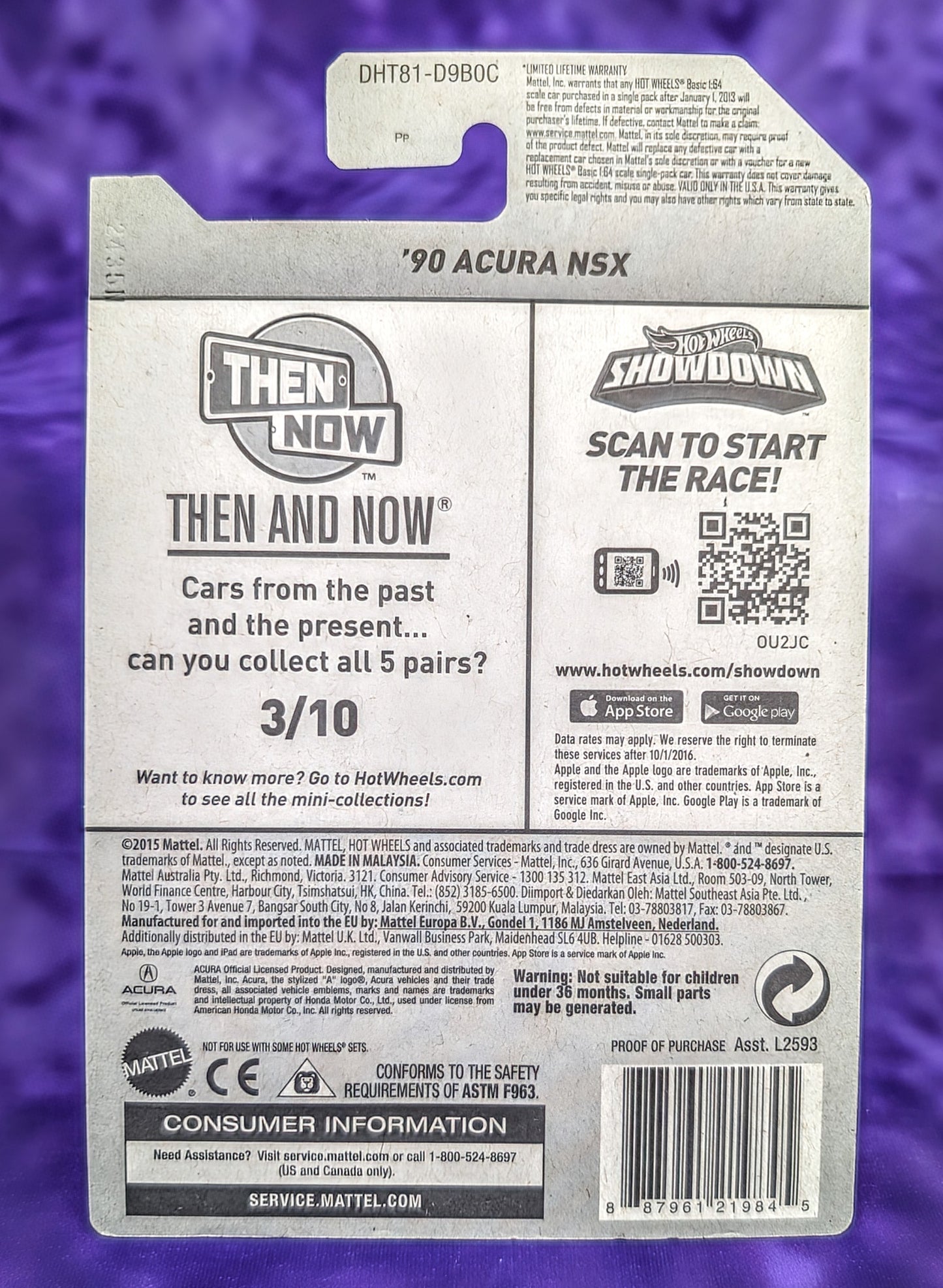 Hot Wheels STH '90 Acura NSX - Then and Now - Super Treasure Hunt