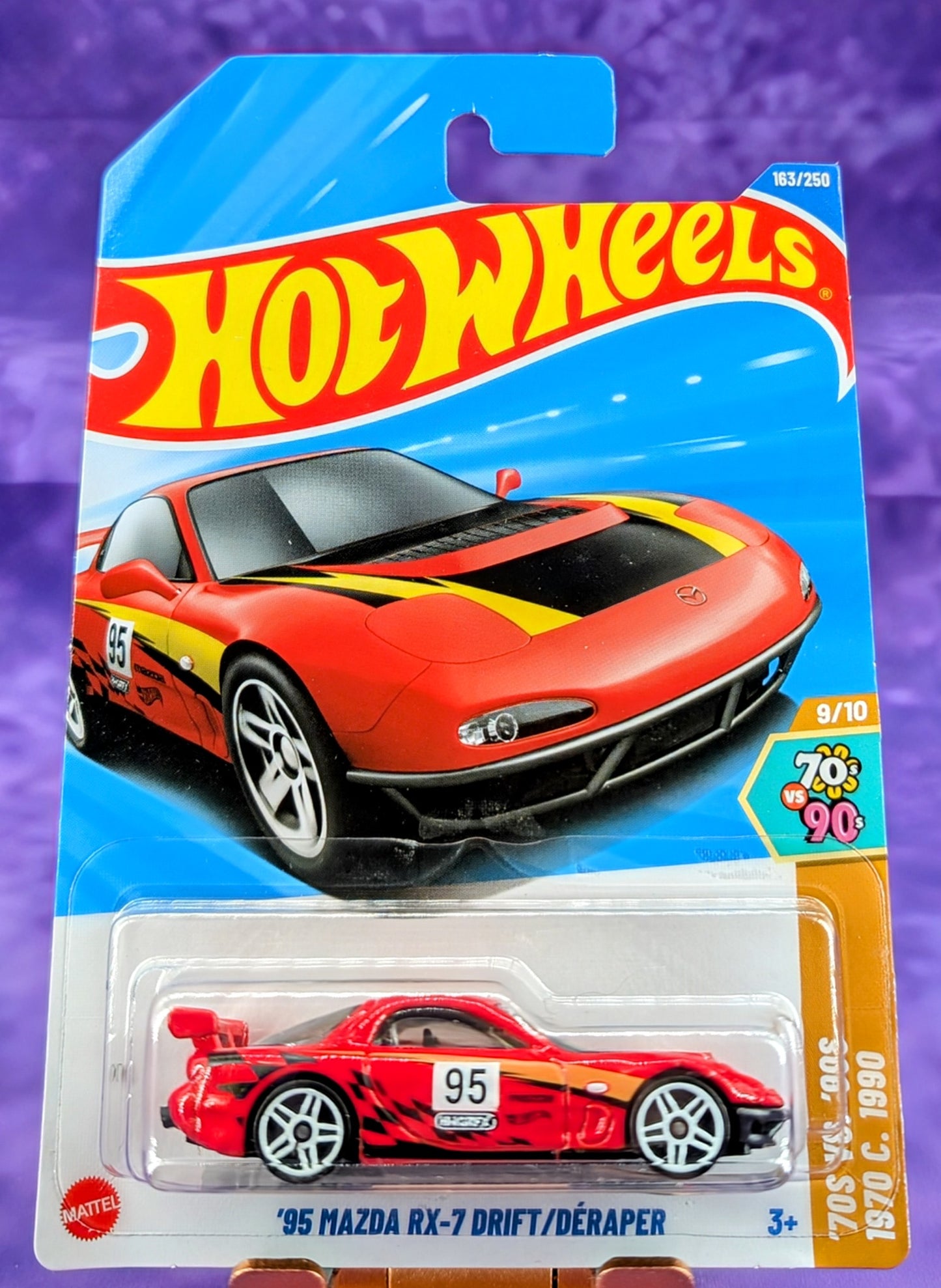 Hot Wheels '95 Mazda RX-7 Drift – '70s vs '90s - Mainline