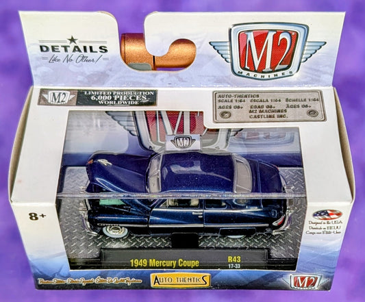 M2 Machines 1949 Mercury Coupe - R43 17-33