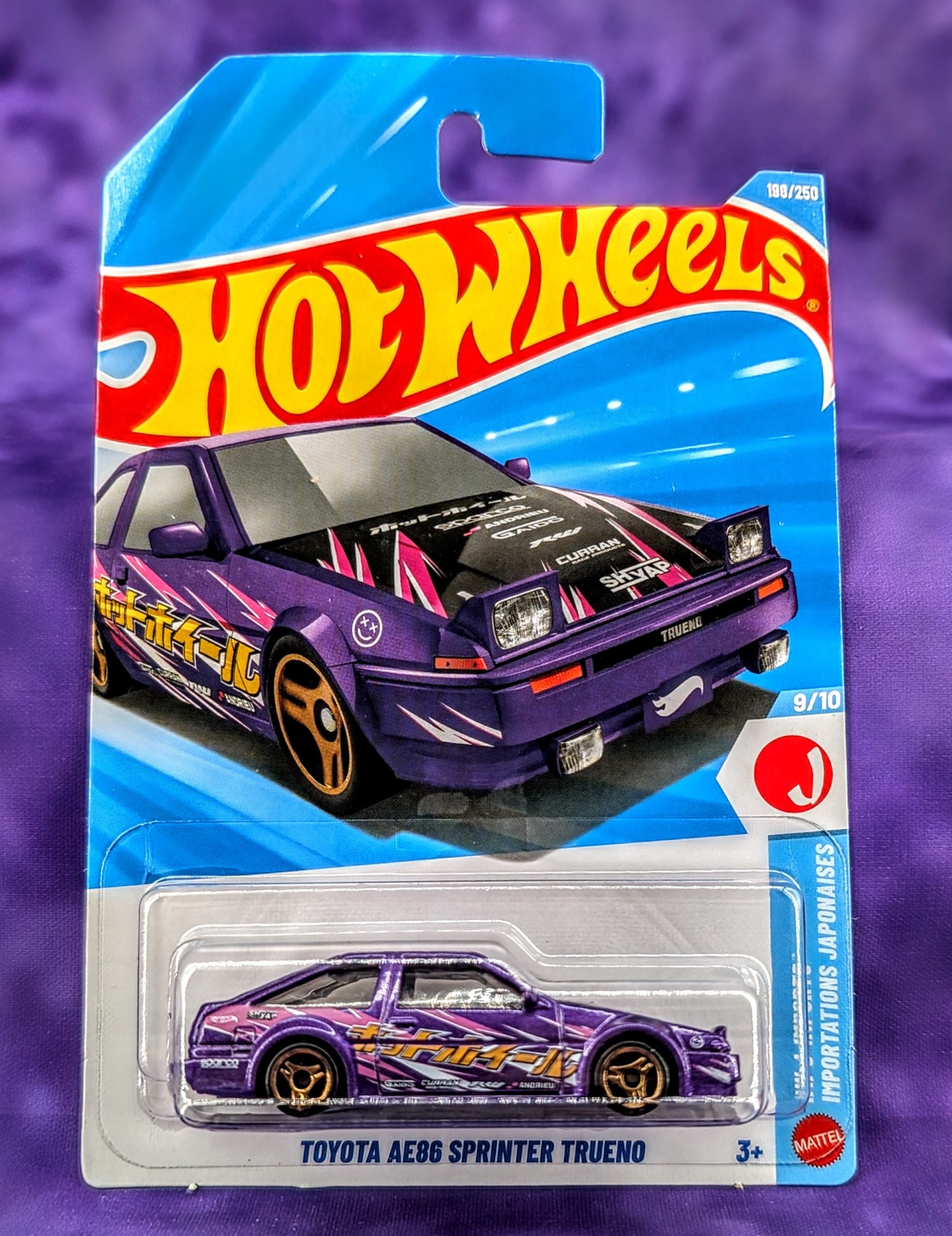 Hot Wheels Toyota AE86 Sprinter Trueno - HW J-Imports - Mainline