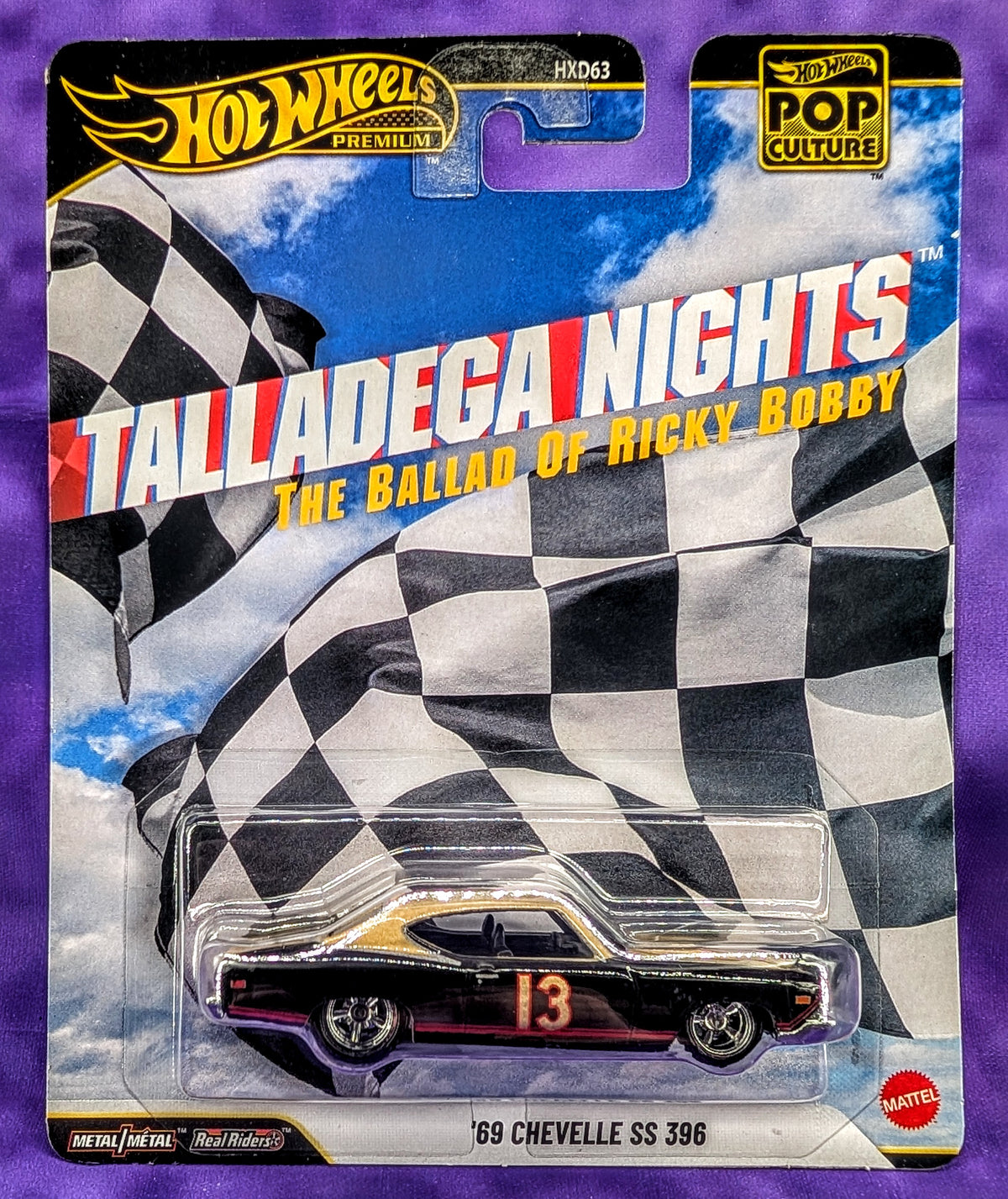 Hot Wheels '69 Chevelle SS 396 Talladega Nights: The Ballad of Ricky Bobby - Premium
