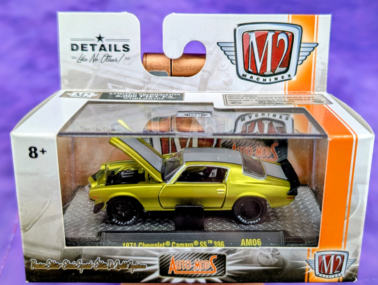M2 Machines 1971 Chevrolet Camaro SSM 396 - AM06 17-49