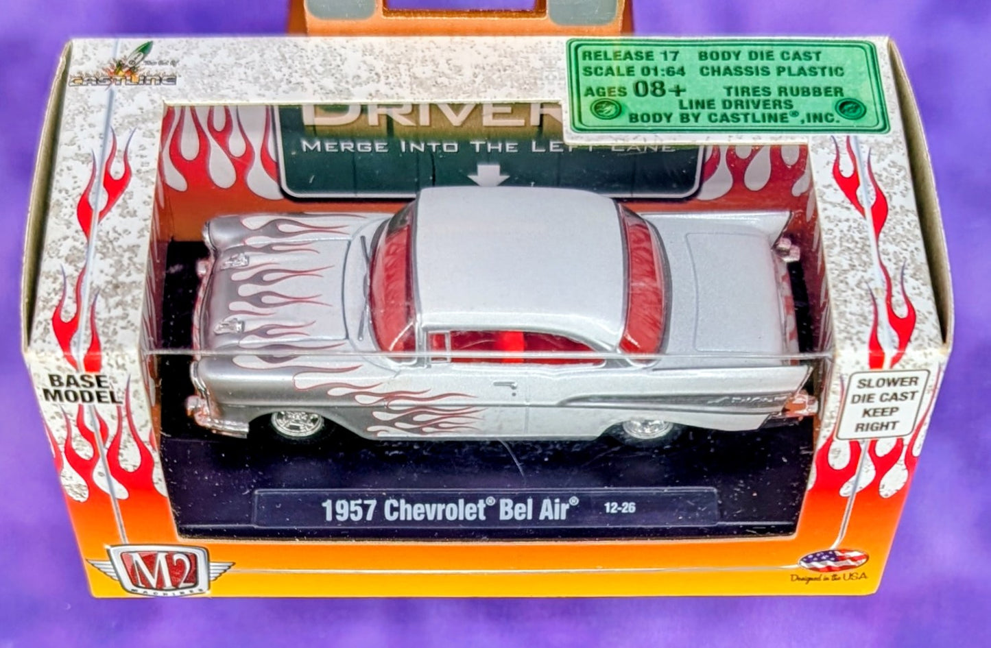 M2 Machines 1957 Chevrolet Bel Air - 12-26