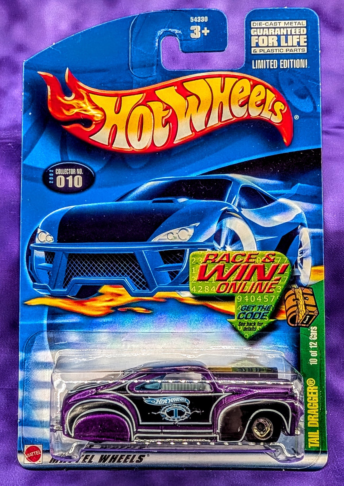 Hot Wheels Tail Dragger - 2002 Treasure Hunt Series