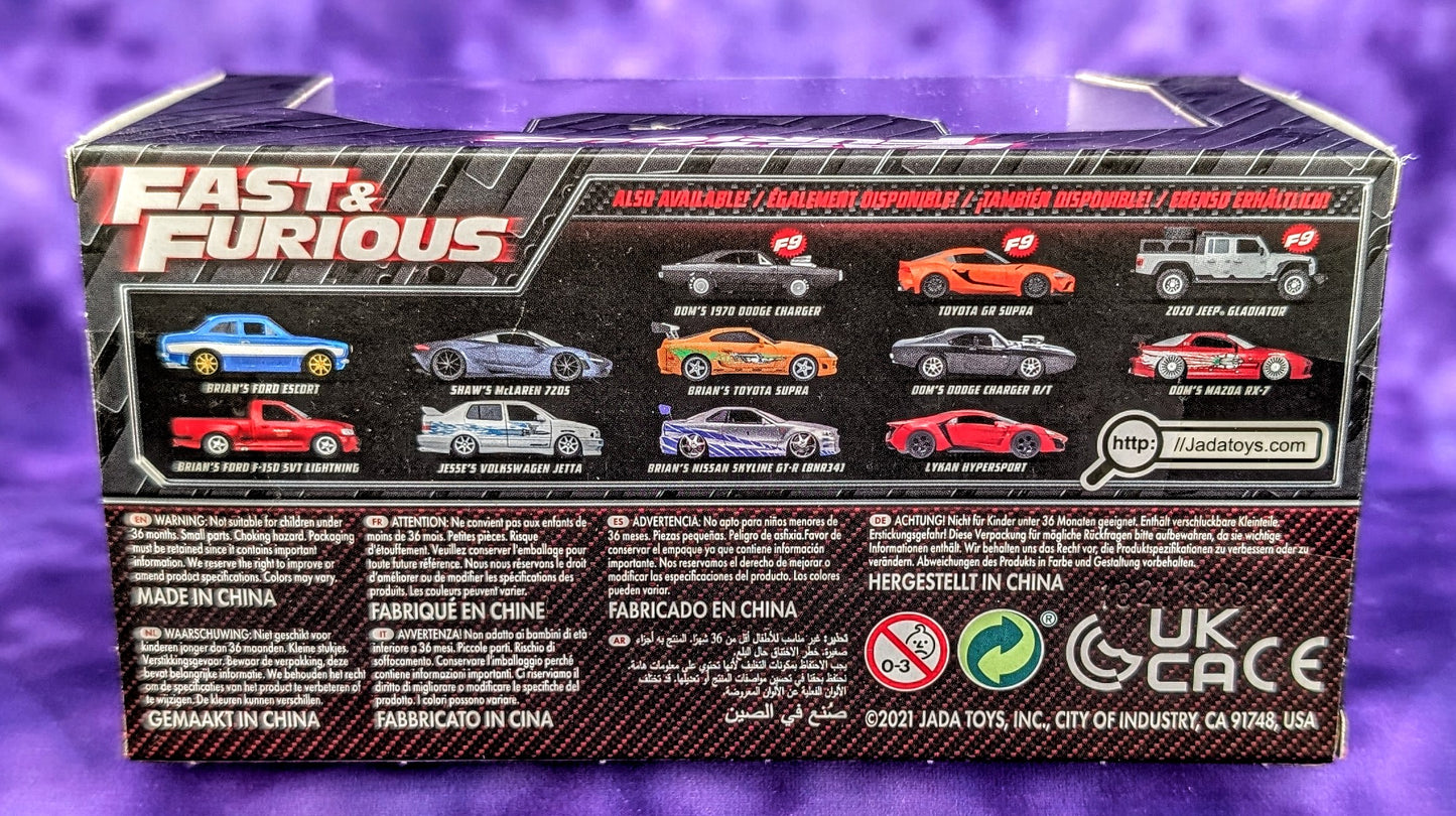 Jada 1:32 Fast & Furious Brian's Toyota Supra (©2021)