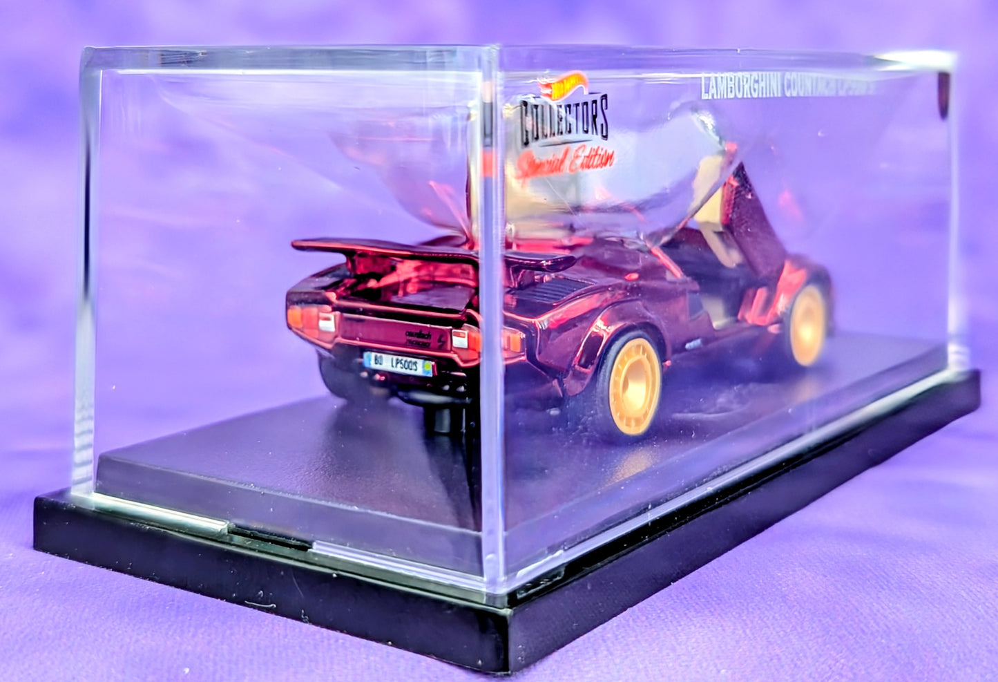 Hot Wheels RLC '82 Lamborghini Countach LP500 S - #11547/12500 - Red Line Club