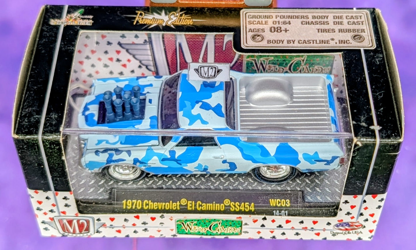 M2 Machines M2 Machines 1970 Chevrolet El Camino SS454 - Wild Cards - WC03 14-01