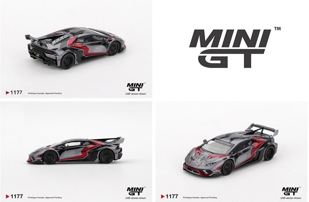 Mini GT LB-WORKS Lamborghini Huracán GT Ronin - # 1177