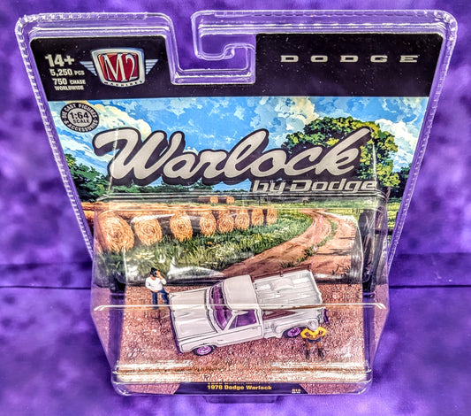 CHASE! M2 Machines 1978 Dodge Warlock - 1 of 750 β Diorama β Includes Two Figurines