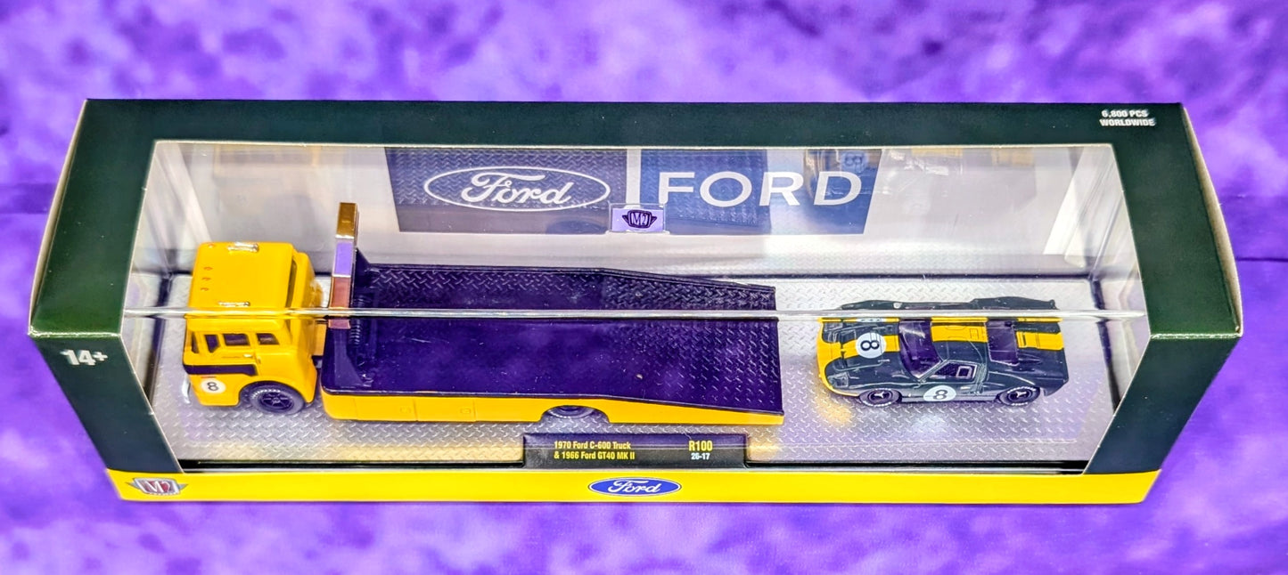 M2 Machines Auto-Haulers Release 100 Complete Set of 3 — feat. '75 Square Body Camper & '78 Silverado