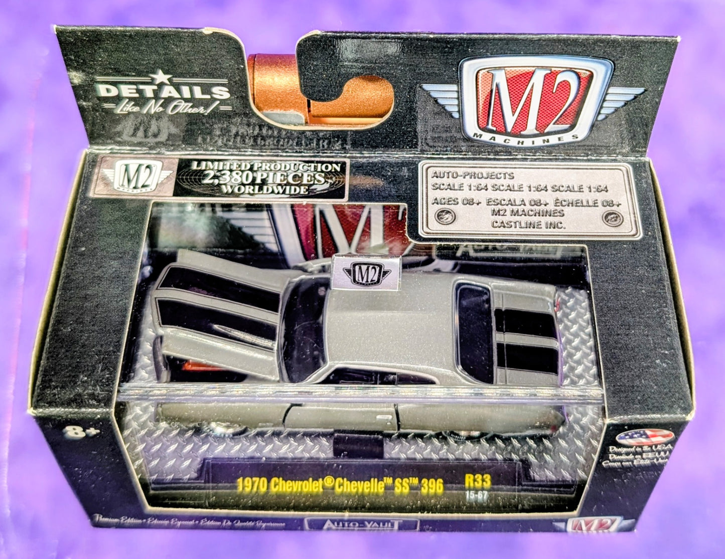 M2 Machines 1970 Chevrolet Chevelle SS 396 - R33 15-67