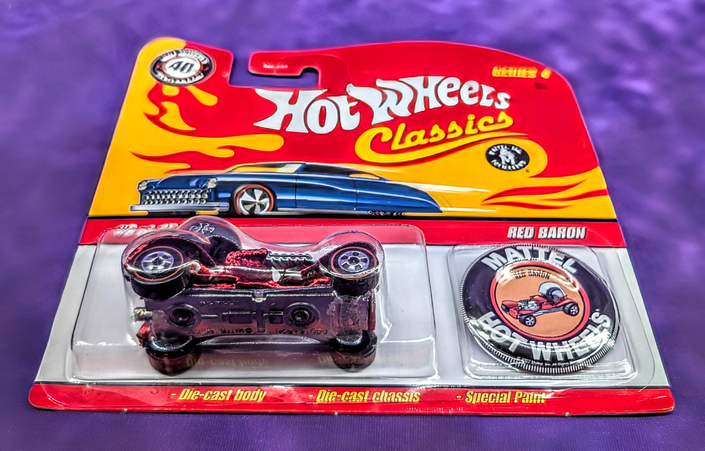 Hot Wheels Red Baron - Classics Series 4 - 40th Anniversary