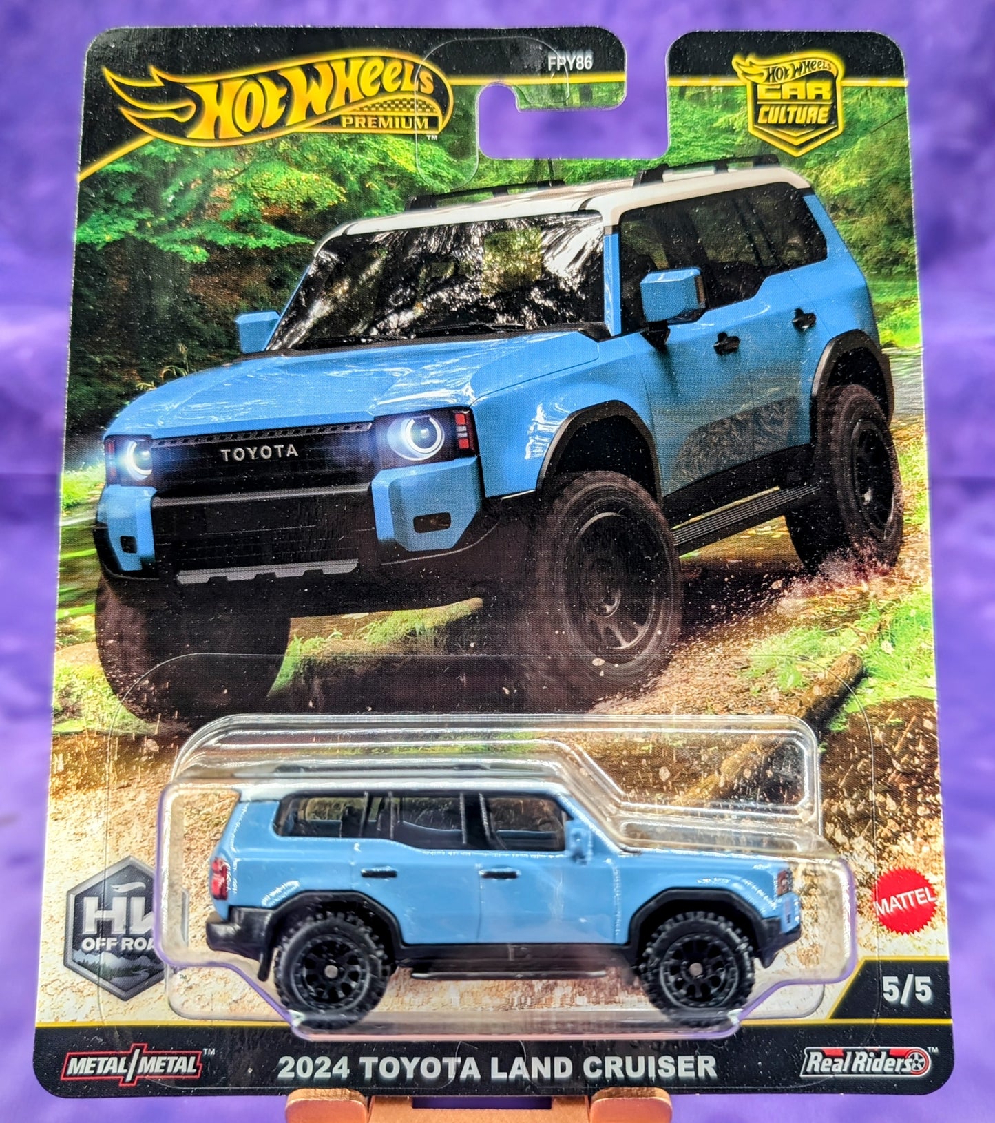 Hot Wheels Off-Road 5 Truck Set - Car Culture - Premium - Toyota, Land Rover, Subaru, and Ford