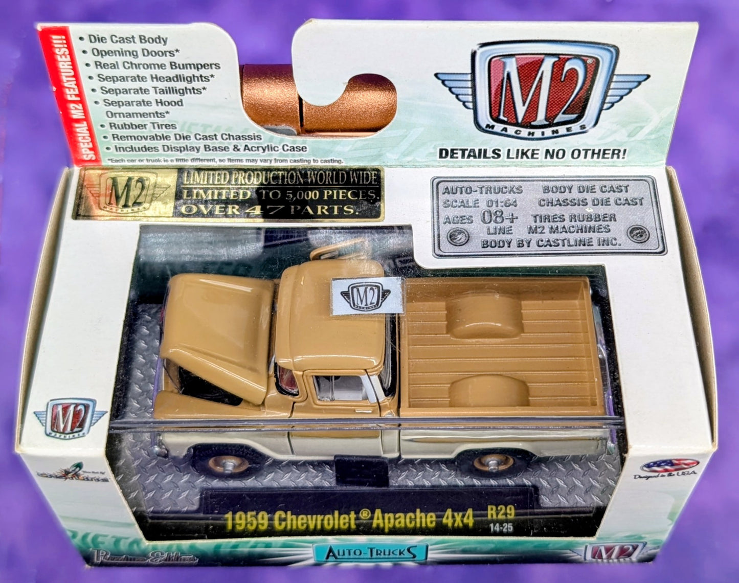 M2 Machines 1959 Chevrolet Apache 4x4 - R29 14-25