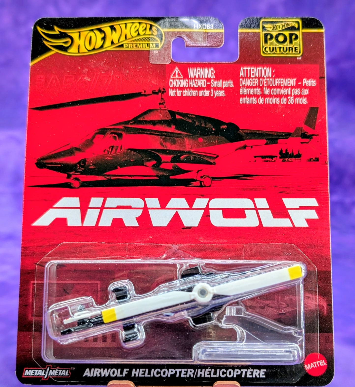 Hot Wheels Airwolf Helicopter - Pop Culture - Premium