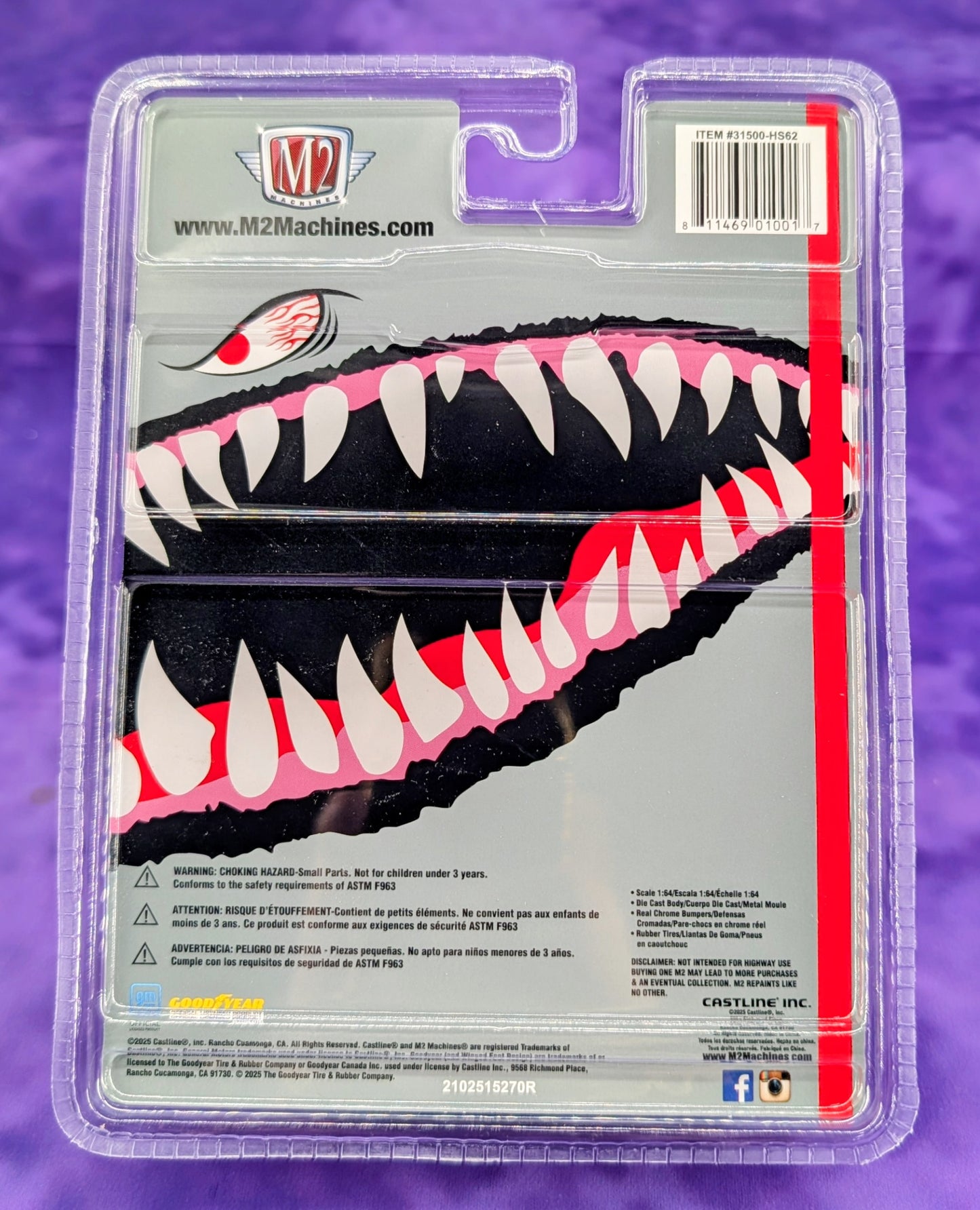 CHASE! M2 Machines 1:64 1973 Chevrolet Cheyenne Super 10 “PFC. HYDE” Shark Face – Hobby Exclusive - 1 of 1,124