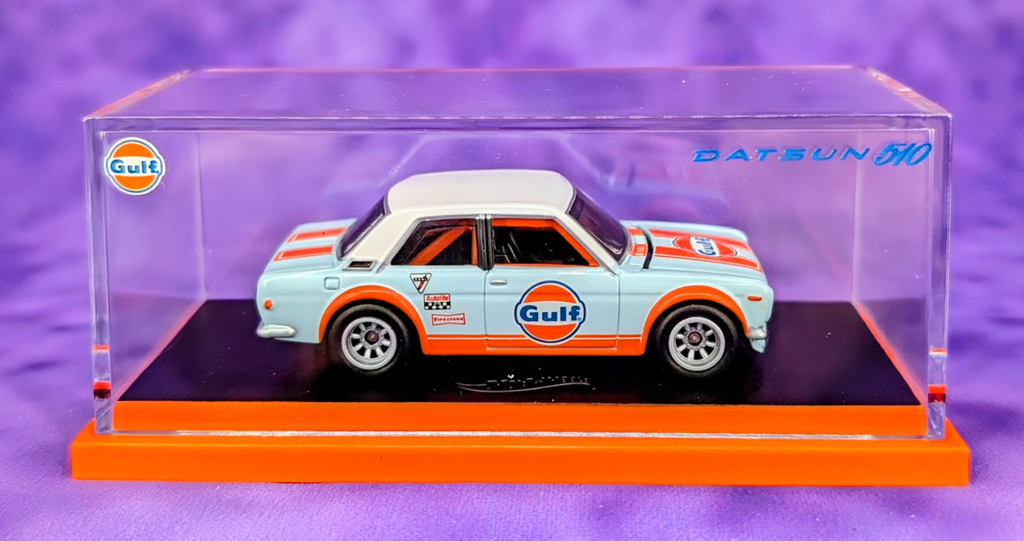 Hot Wheels RLC Gulf Datsun 510 - Red Line Club