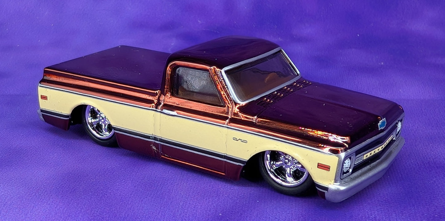 Hot Wheels RLC 1969 Chevrolet C10 Truck - Root Beer Brown - #10759/12500