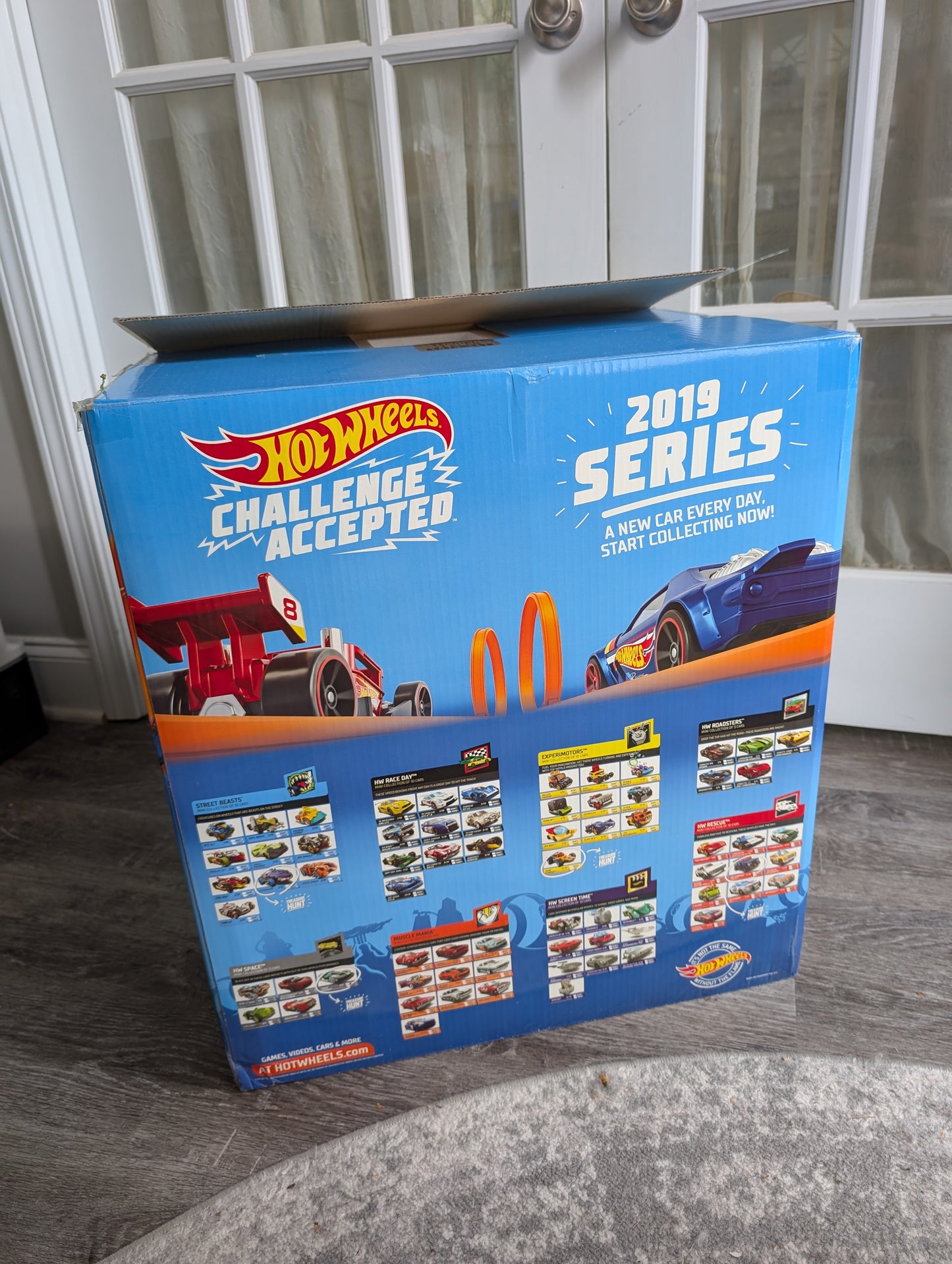 Hot Wheels 2019 Master Case Factory Sealed Box Set - Individually Numbered 0566/1000 - Great for Storage, Holds 450-500 Carded Mainlines - BOXES ONLY