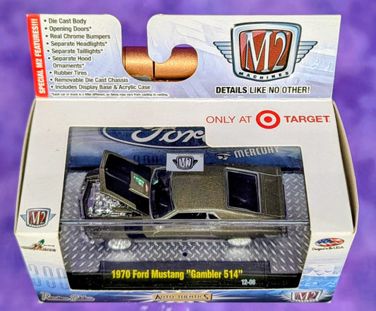 M2 Machines 1970 Ford Mustang "Gambler 514" - Target Exclusive - 12-06