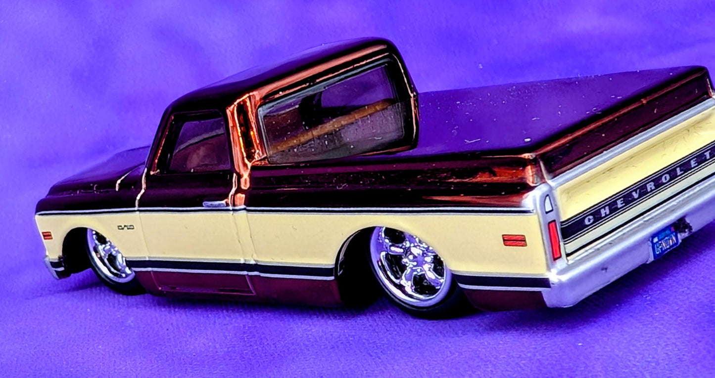 Hot Wheels RLC 1969 Chevrolet C10 Truck - Root Beer Brown - #10759/12500