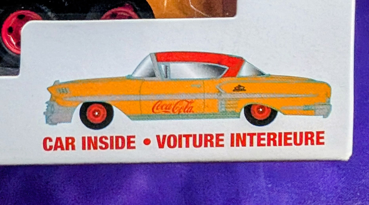 M2 Machines 1958 Chevrolet Spartan LCF & 1958 Chevrolet Impala - Coca-Cola - YR01 18-20