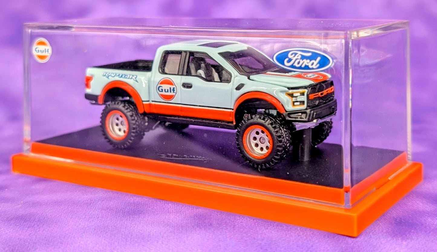 Hot Wheels RLC GULF '17 Ford Raptor - #09080/10000 - Red Line Club