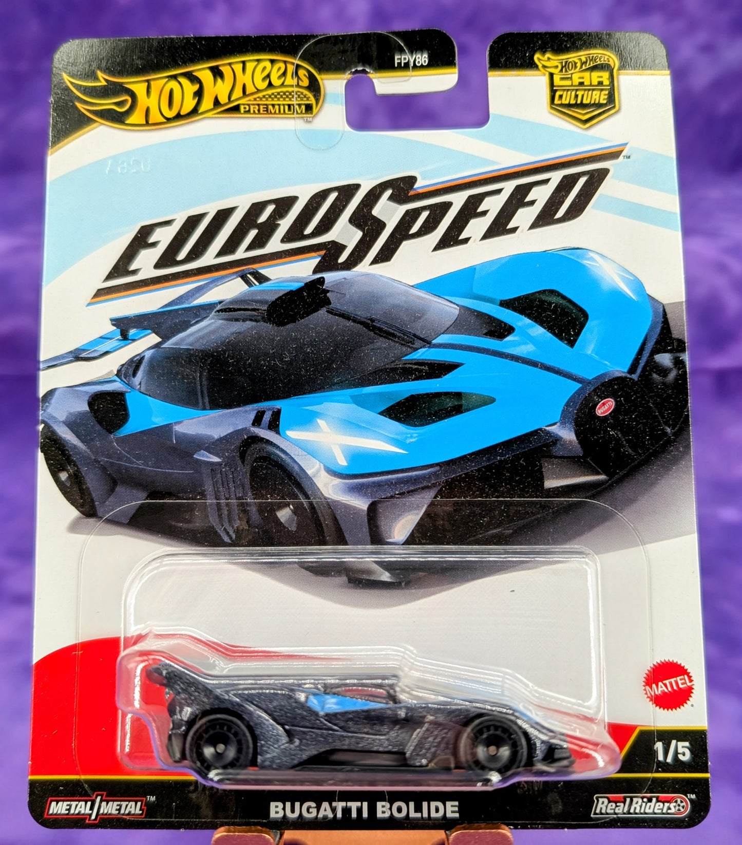 Hot Wheels Bugatti Bolide - Euro Speed - Car Culture - Premium