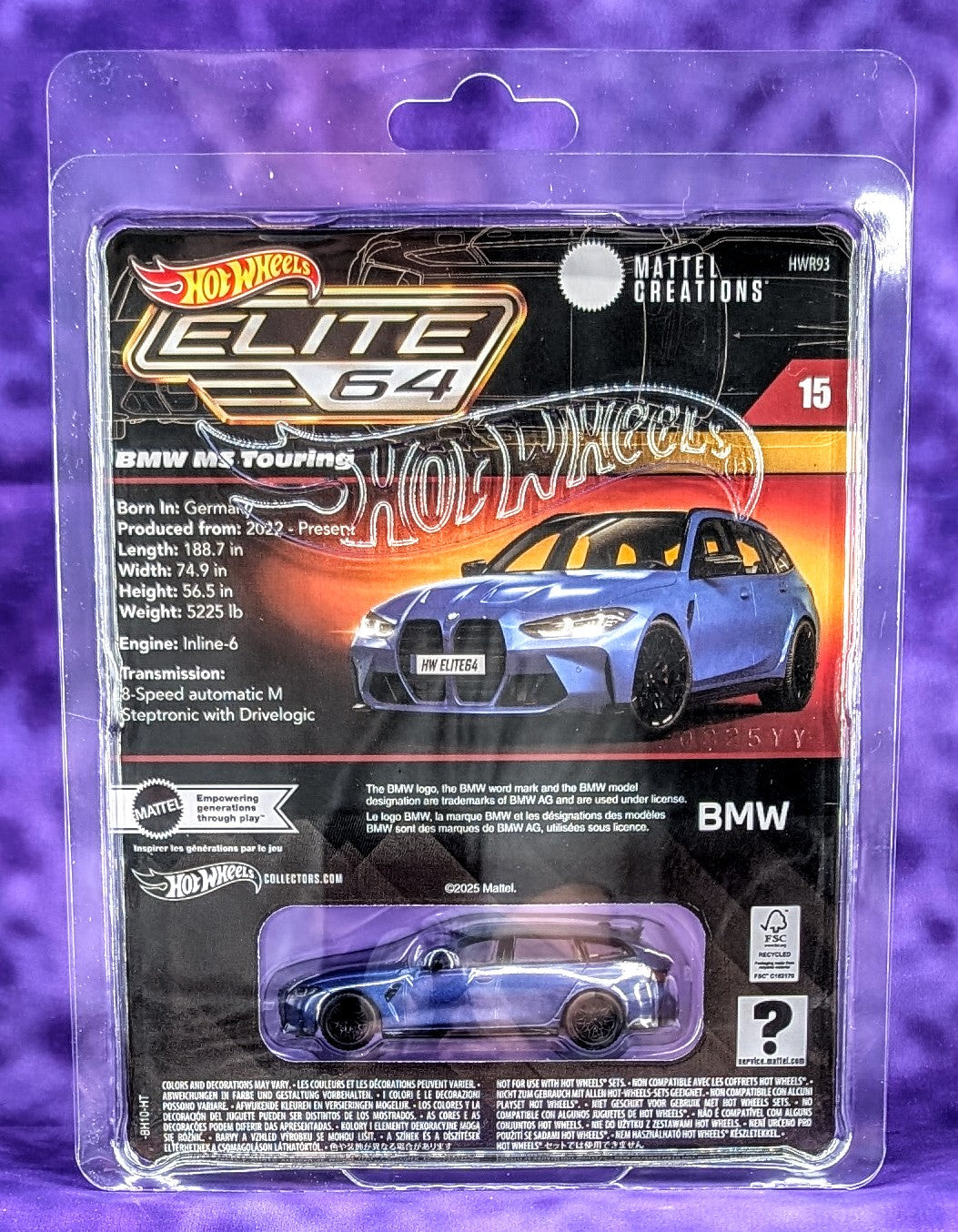 Hot Wheels BMW M3 Touring - Elite 64
