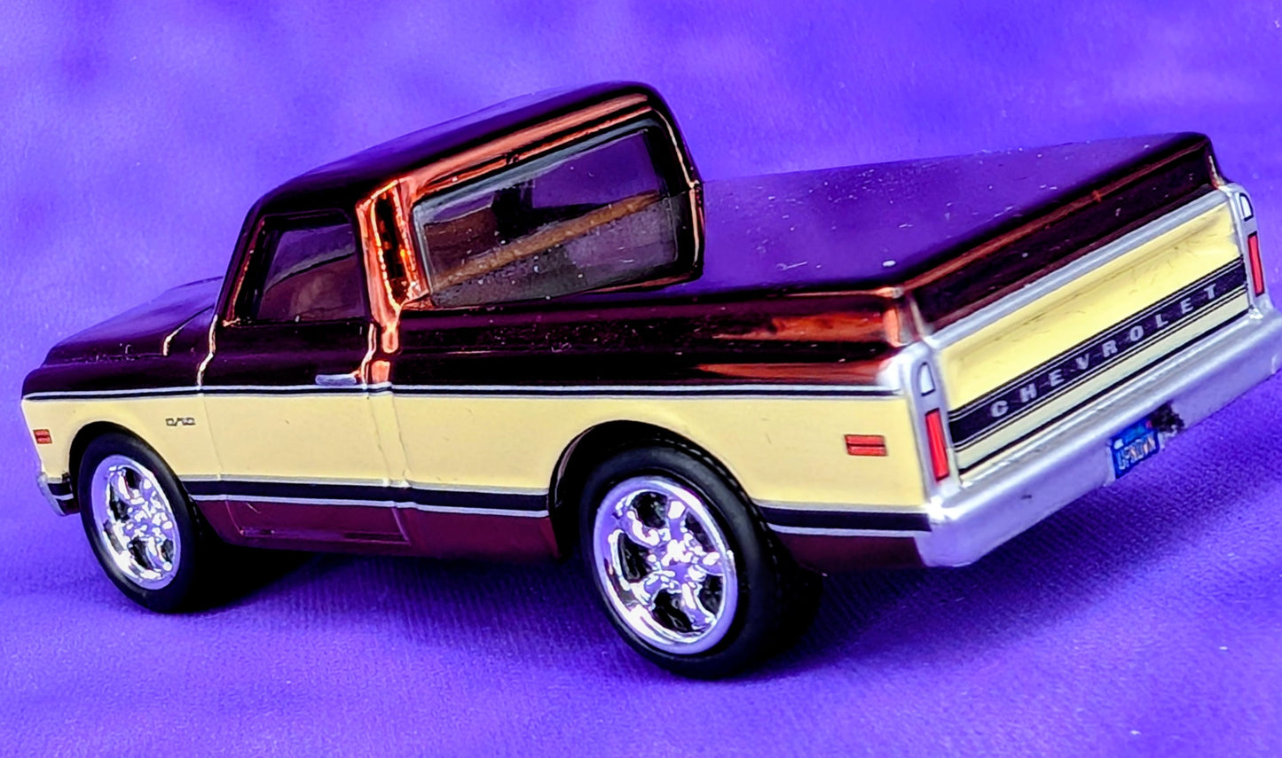 Hot Wheels RLC 1969 Chevrolet C10 Truck - Root Beer Brown - #10759/12500