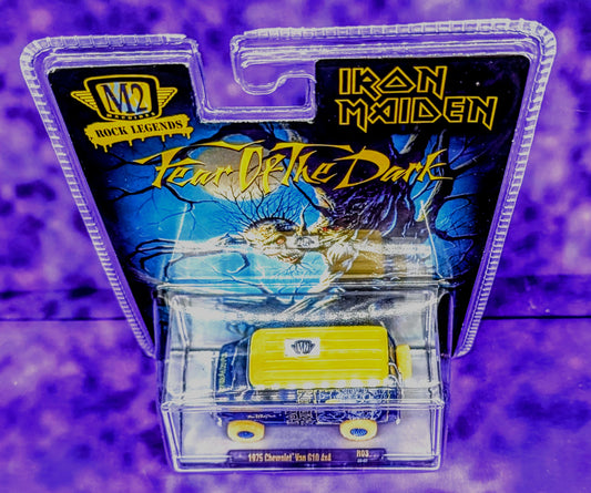 CHASE! M2 Machines IRON MAIDEN 1975 Chevrolet Van G10 4x4 - Rock Legends