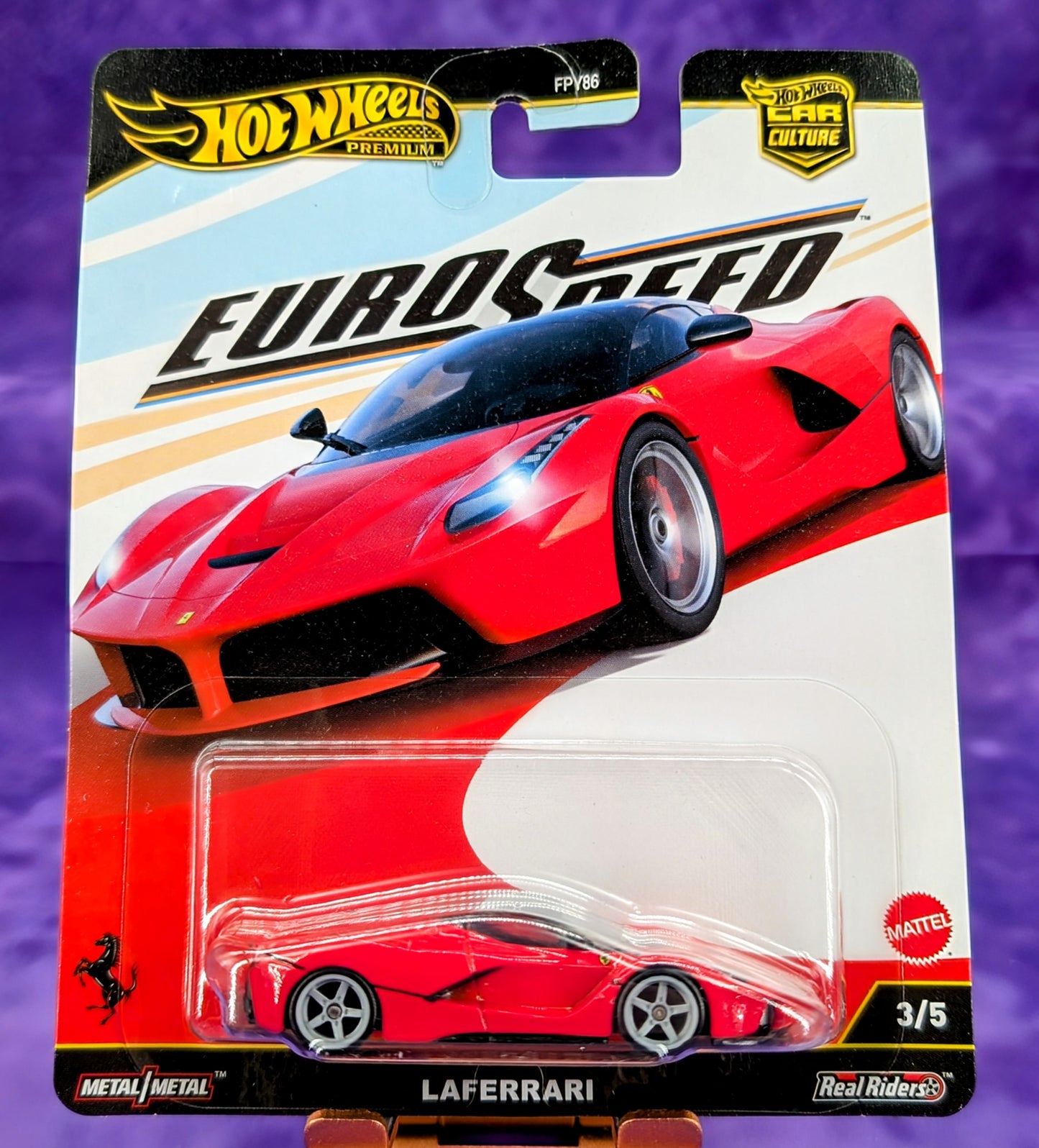 Hot Wheels LaFerrari - Euro Speed - Car Culture - Premium