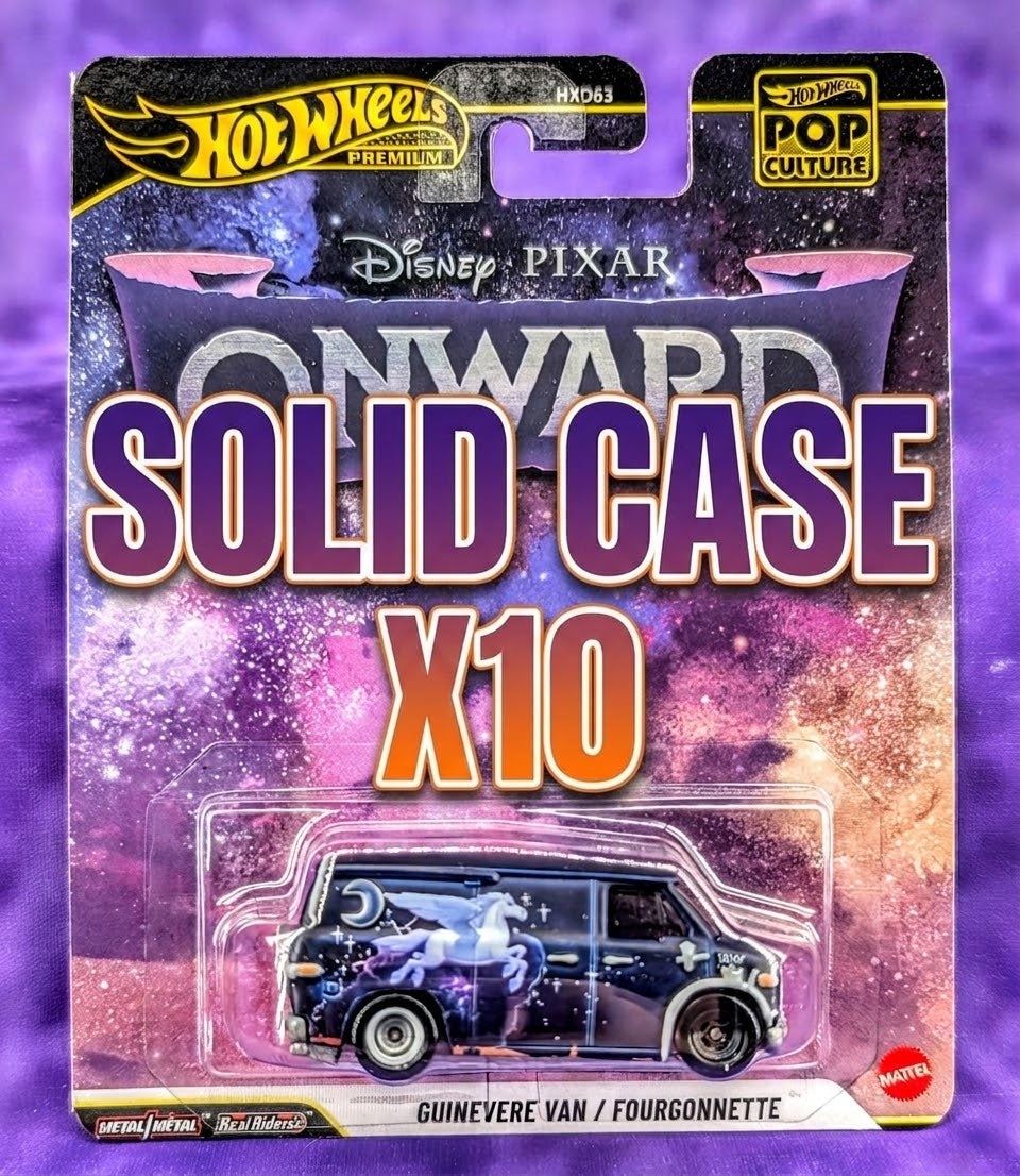 Hot Wheels Guinevere Van - Disney Pixar's Onward - Premium - Solid Case (10 Count)