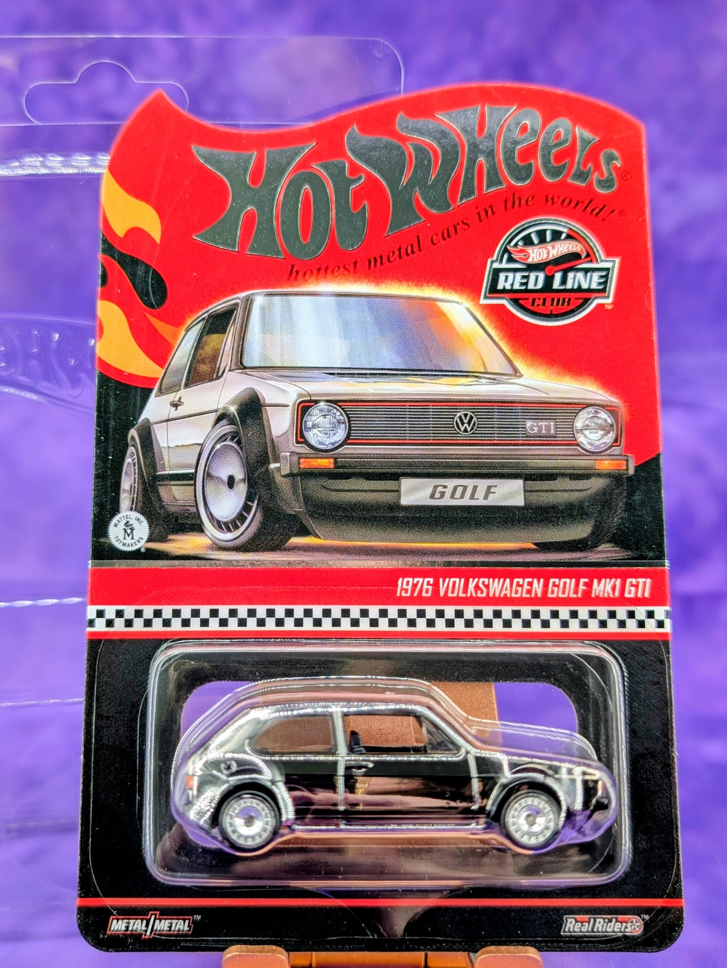 Hot Wheels RLC 1976 Volkswagen Golf MK1 GTI - Red Line Club
