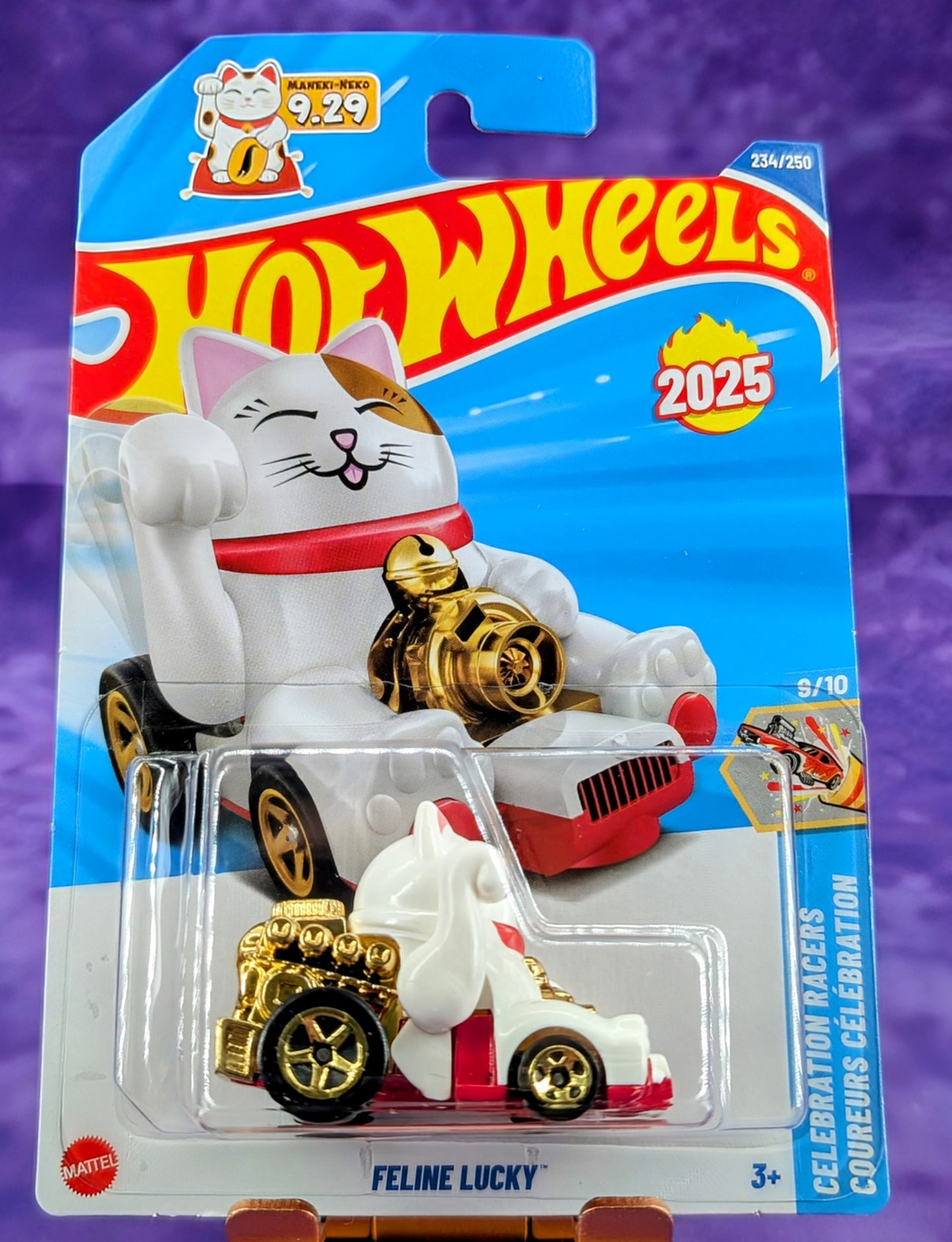 Hot Wheels Feline Lucky – Celebration Racers- First Edition