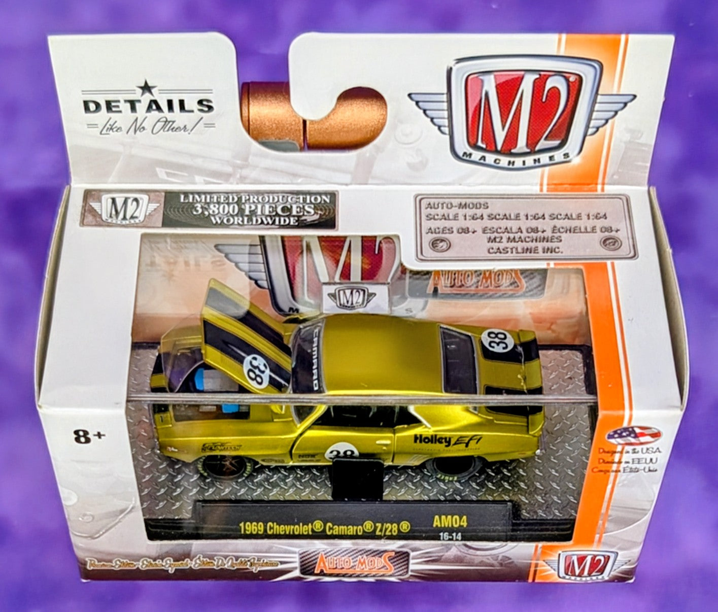 M2 Machines 1969 Chevrolet Camaro Z/28 - AM04 16-14