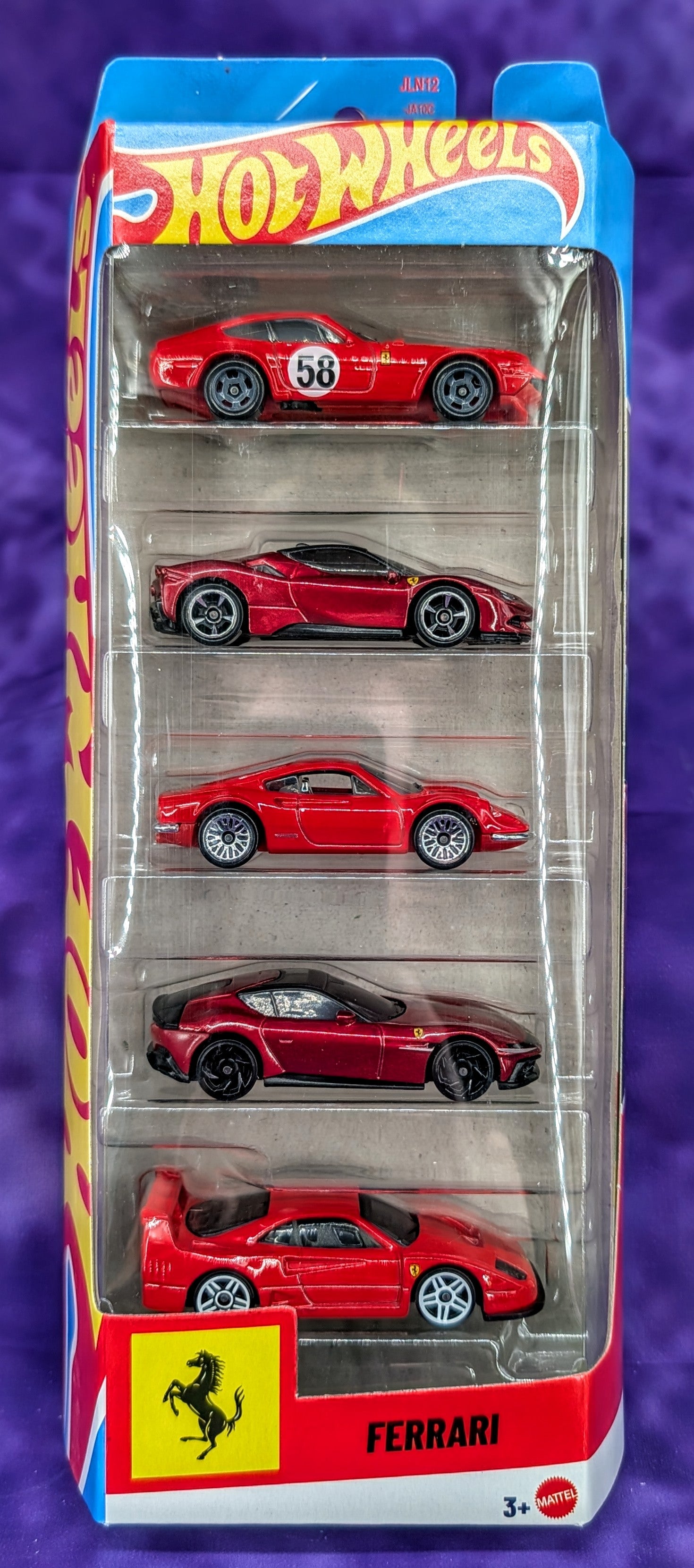 Hot Wheels Ferrari 5 Pack – The Hot Ones Diecast