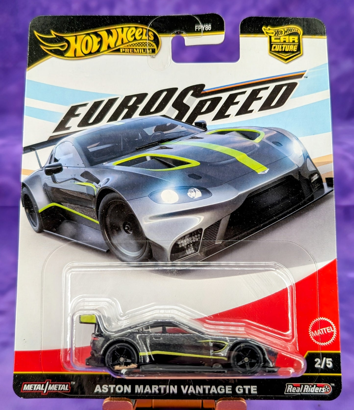 Hot Wheels Aston Martin Vantage GTE - Euro Speed - Car Culture - Premium