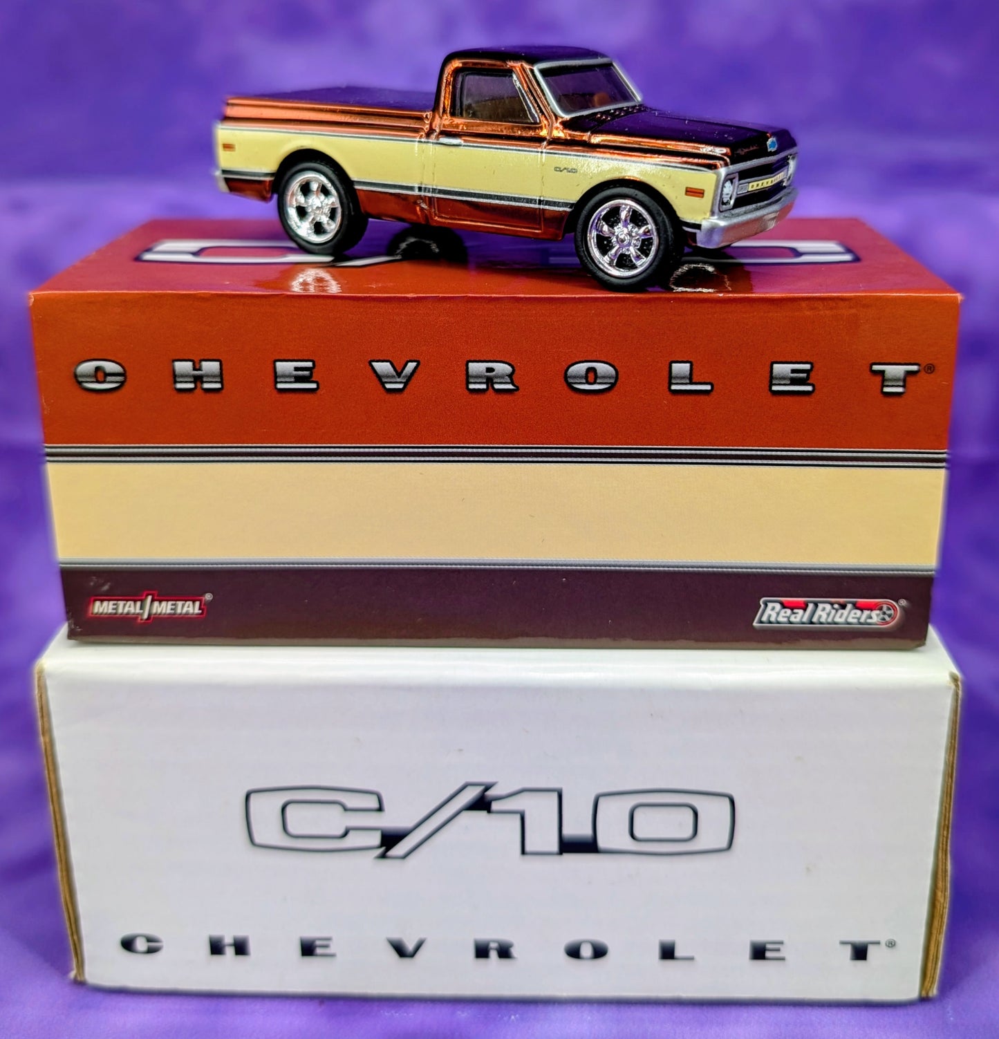 Hot Wheels RLC 1969 Chevrolet C10 Truck - Root Beer Brown - #10759/12500