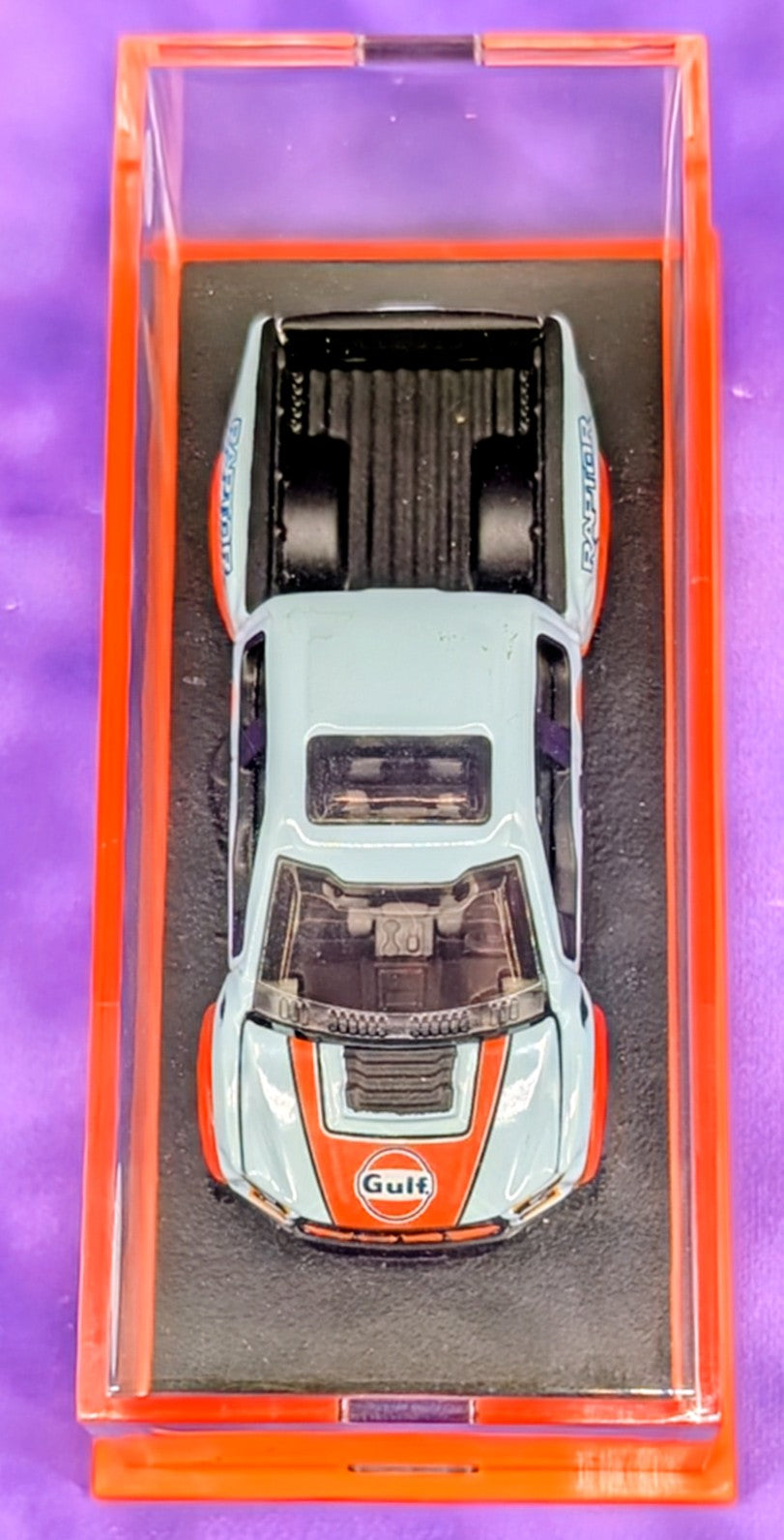 Hot Wheels RLC GULF '17 Ford Raptor - #09080/10000 - Red Line Club