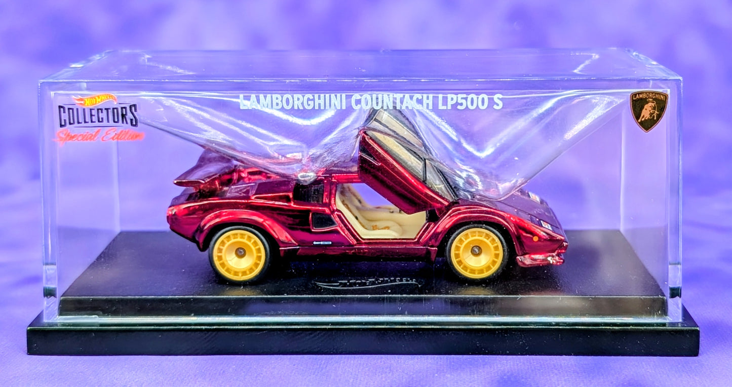 Hot Wheels RLC '82 Lamborghini Countach LP500 S - #11547/12500 - Red Line Club