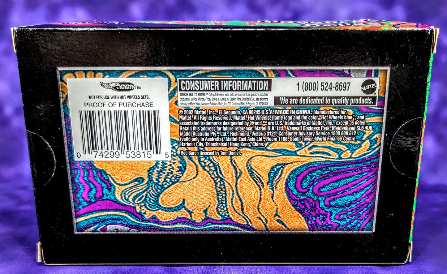 Hot Wheels Psychedelic Relics Twin Mill and Red Barron Set - 2003 Premium