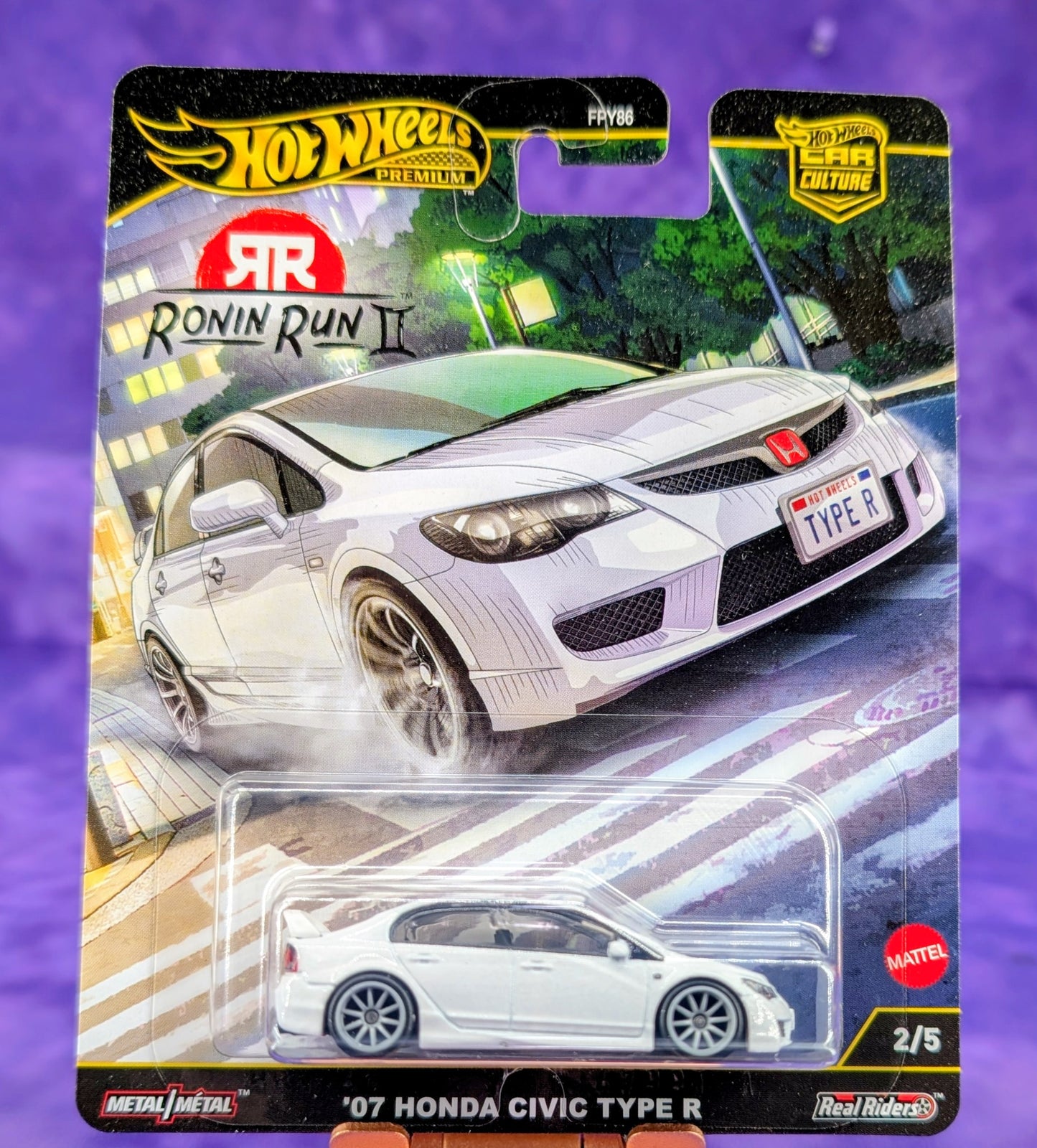 Hot Wheels '07 Honda Civic Type R - Ronin Run 2 - Premium