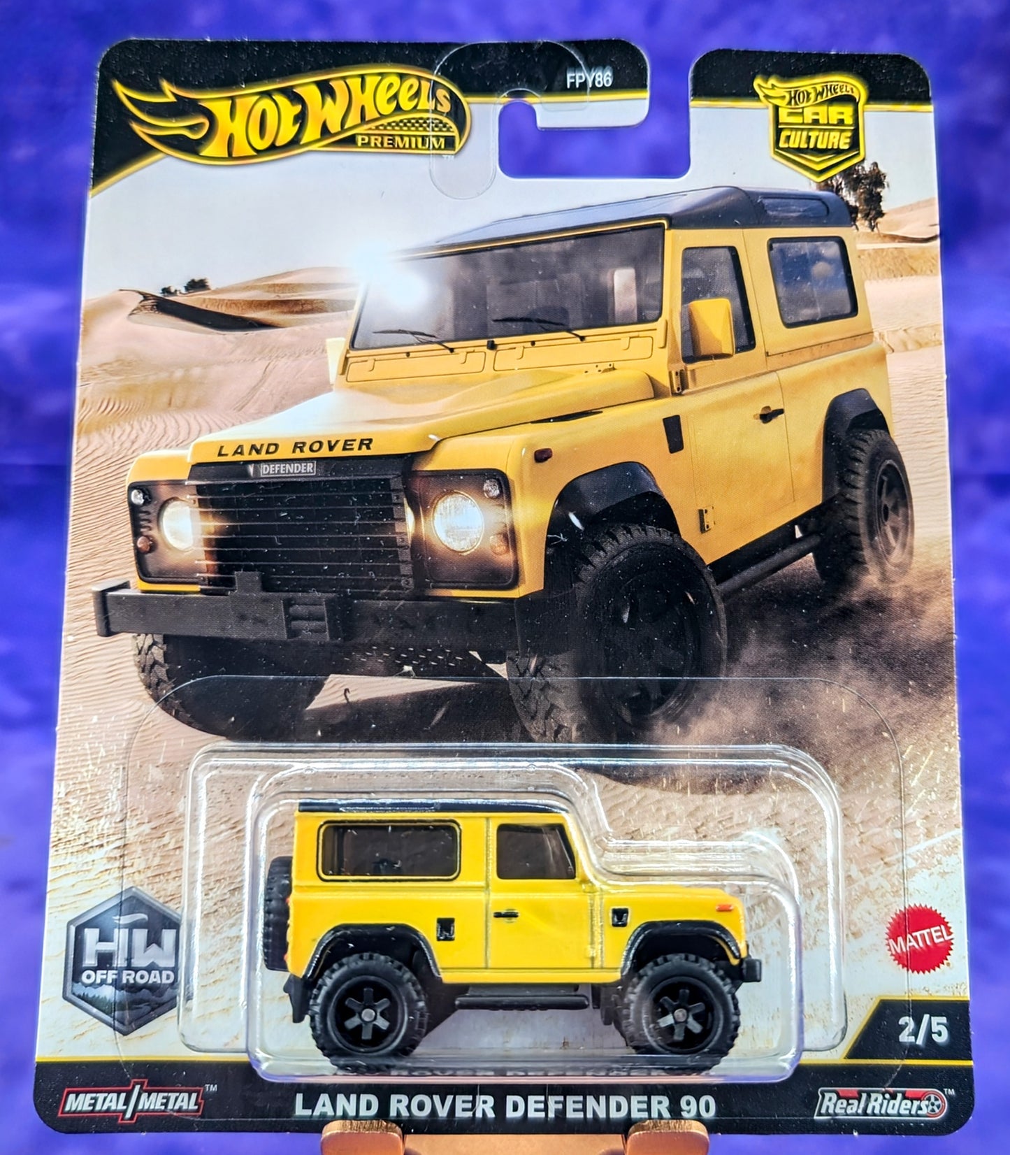 Hot Wheels Off-Road 5 Truck Set - Car Culture - Premium - Toyota, Land Rover, Subaru, and Ford