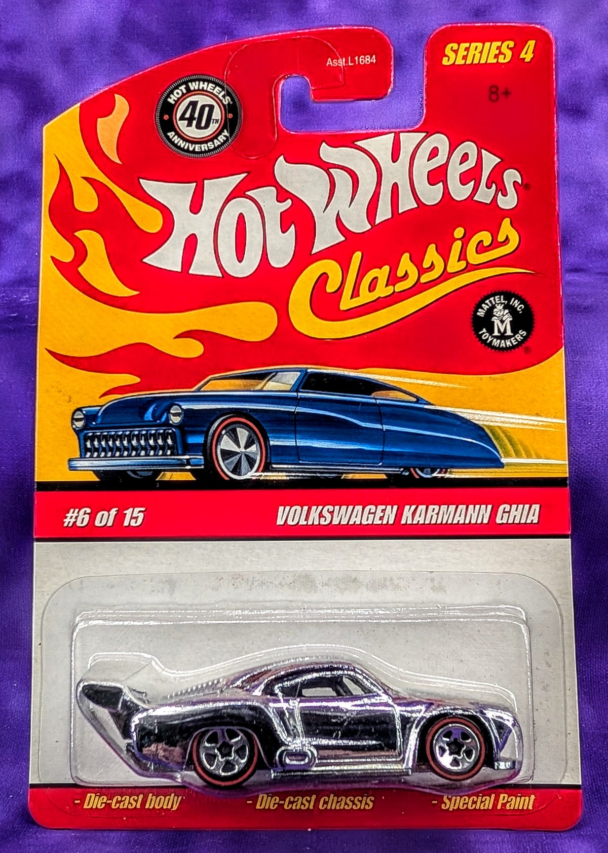 Hot Wheels Volkswagen Karmann Ghia - 40th Anniversary Classics