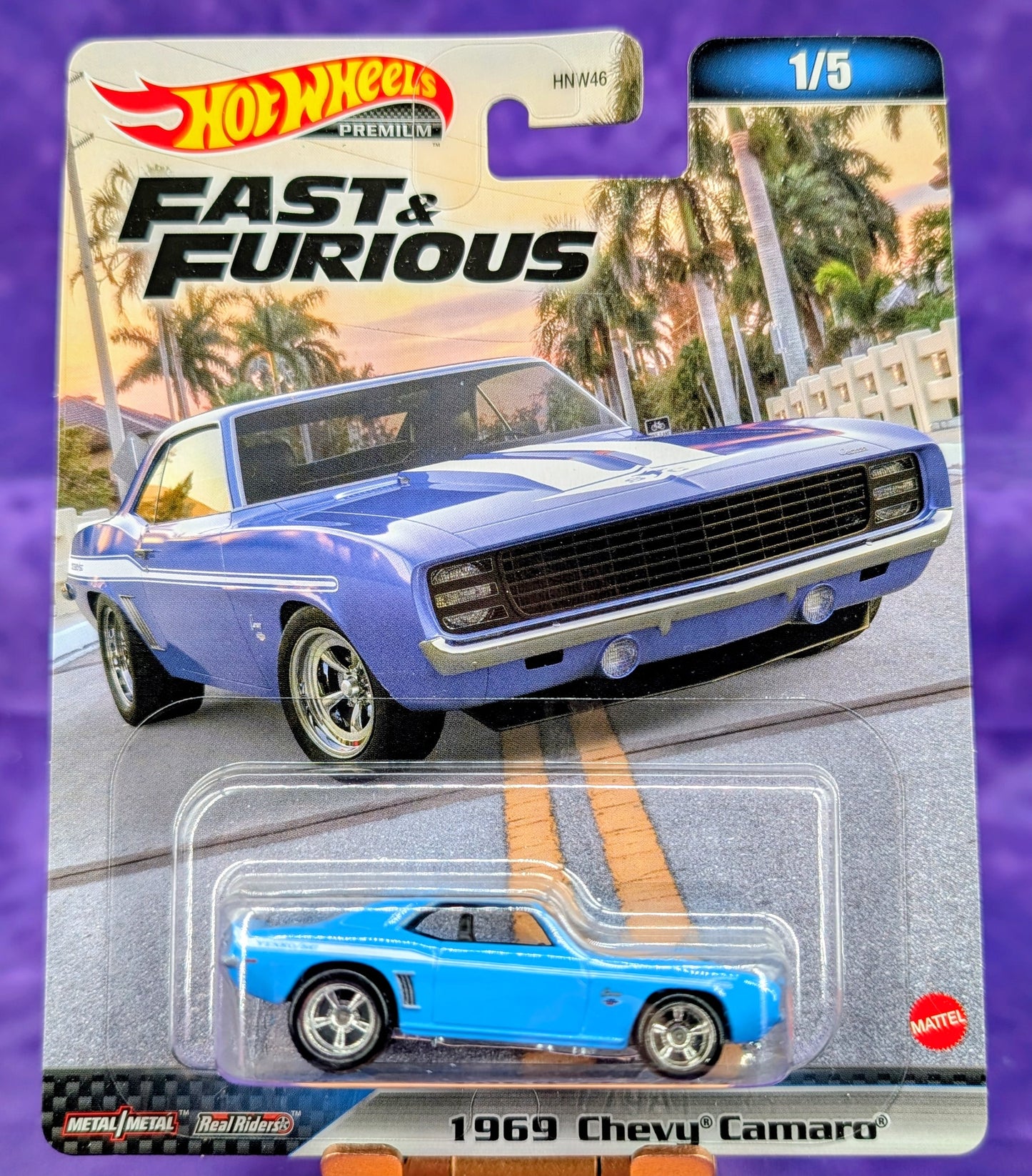 Hot Wheels 1969 Chevy Camaro - Fast & Furious - Premium